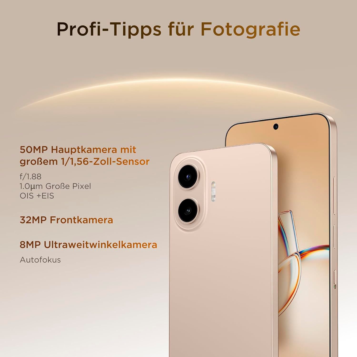 TCL P80 Pro 8+512GB Smartphone (17,35 cm/6,83 Zoll, 512 GB Speicherplatz, 50 MP Kamera, NXTPAPER-Technologie) – Bild 3 von 5
