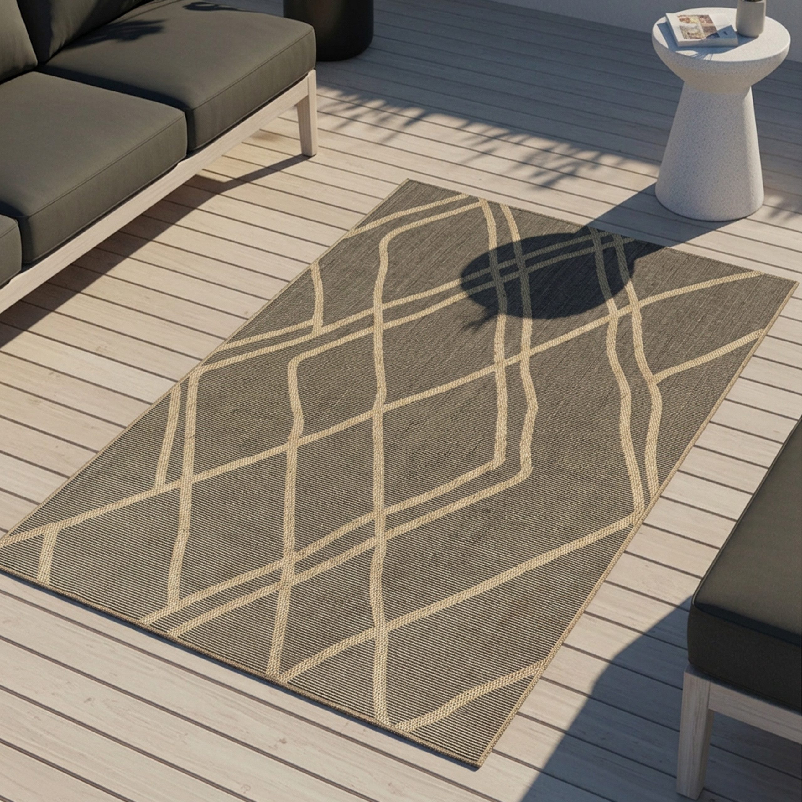Carpetia Outdoorteppich, rechteckig, Höhe: 5 mm