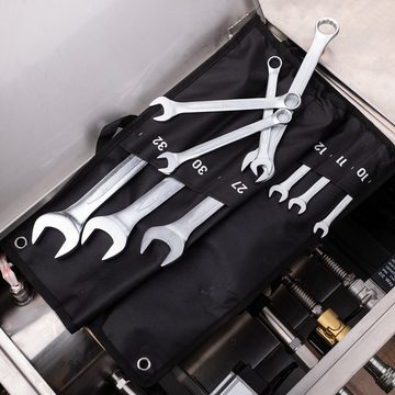 Coonoor Maulschlüssel 14 Stück Kombischlüssel-Set aus Kohlenstoffstahl in Rolltasche (14 St)
