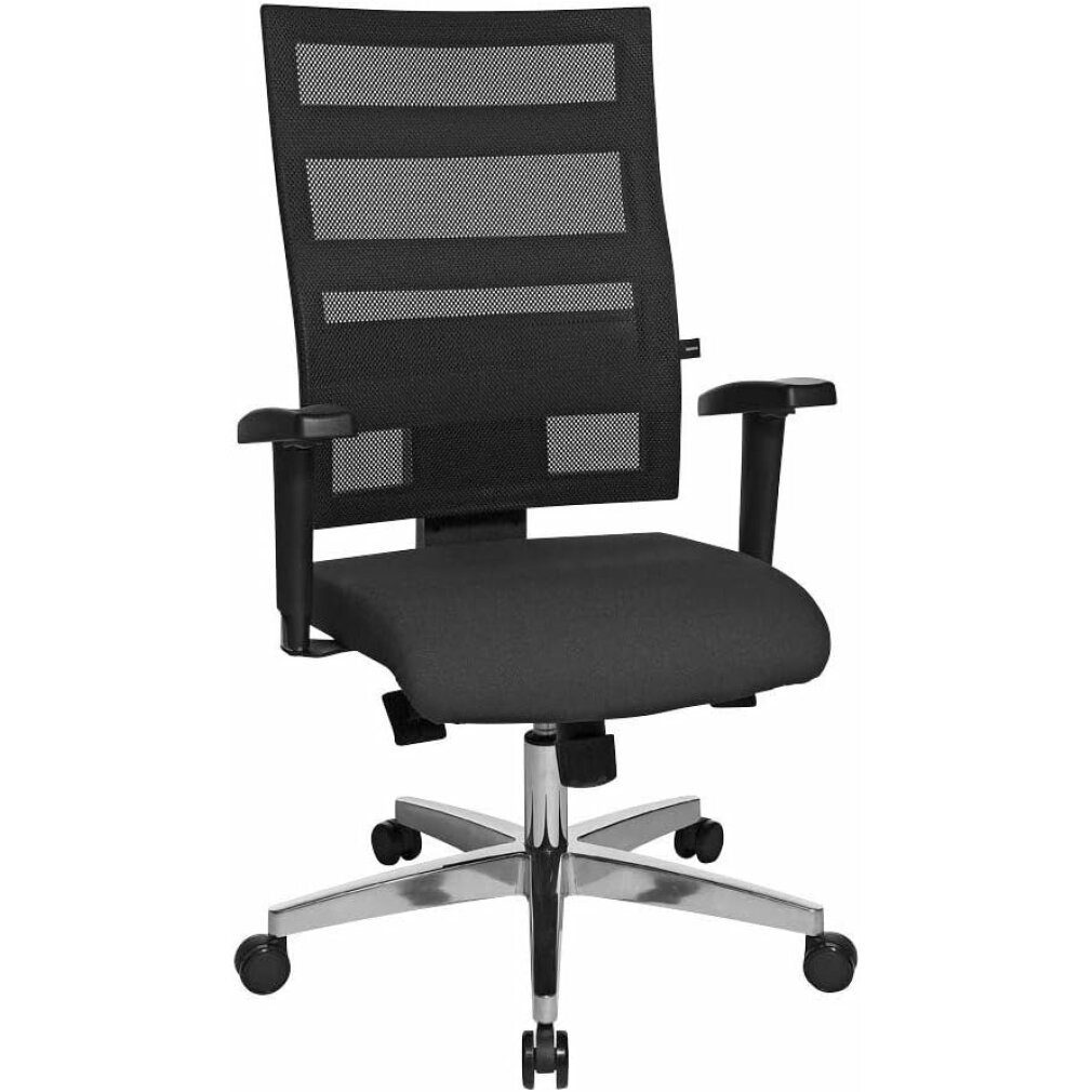 TOPSTAR Bürostuhl Bürostuhl X-Pander, 959T T200 schwarz, alu Stoff