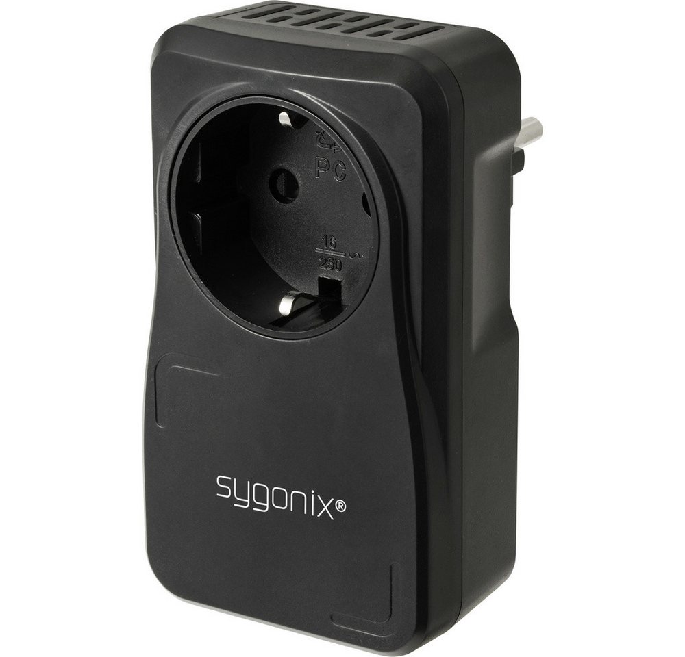 Sygonix Stromstoßschalter Sygonix SY-6801156 Einschaltstrombegrenzer SX16 Schwarz IP20