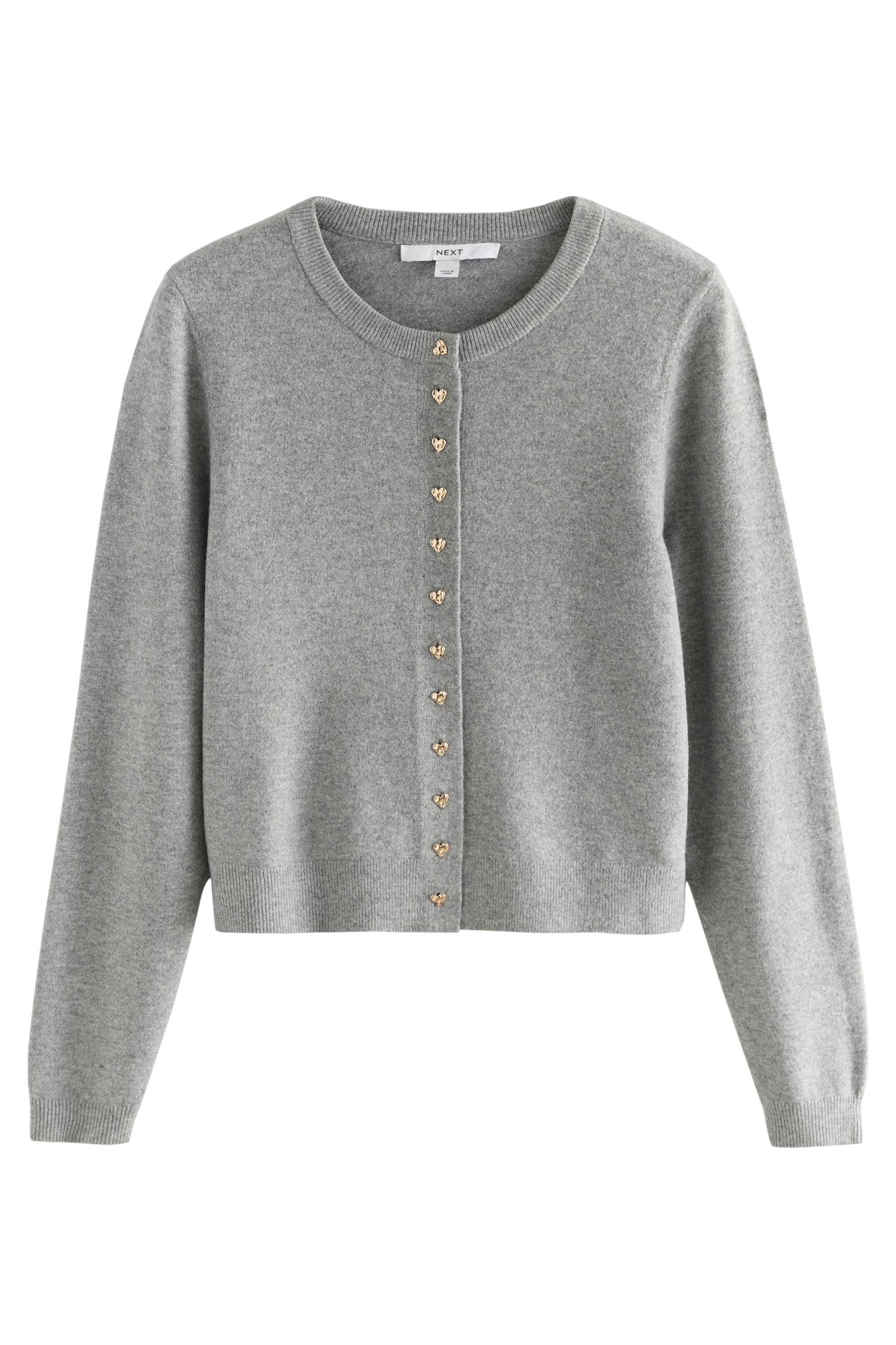 Next Strickjacke Superweiche Slim Fit Strickjacke mit Wollanteil (1-tlg) günstig online kaufen