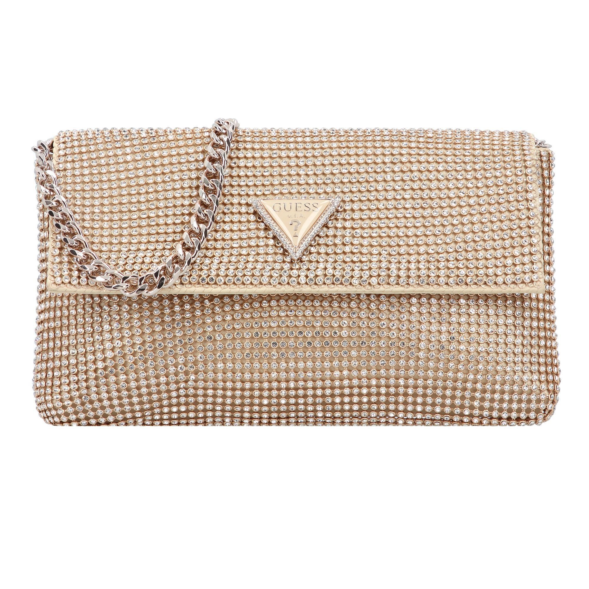 Guess Clutch Zalina, Aluminium günstig online kaufen