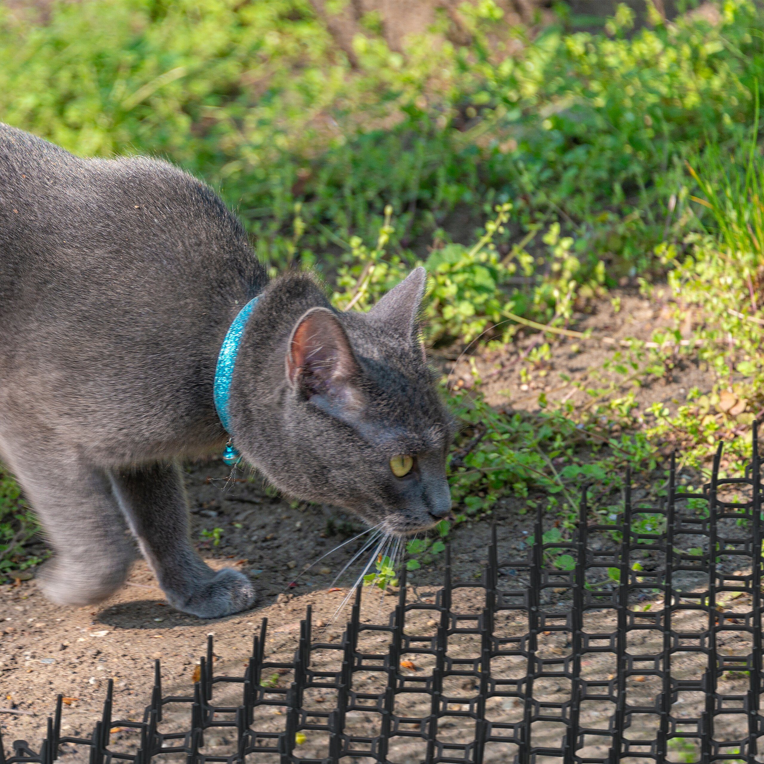 relaxdays Dornengitter 12er Set, 14x49x3 cm