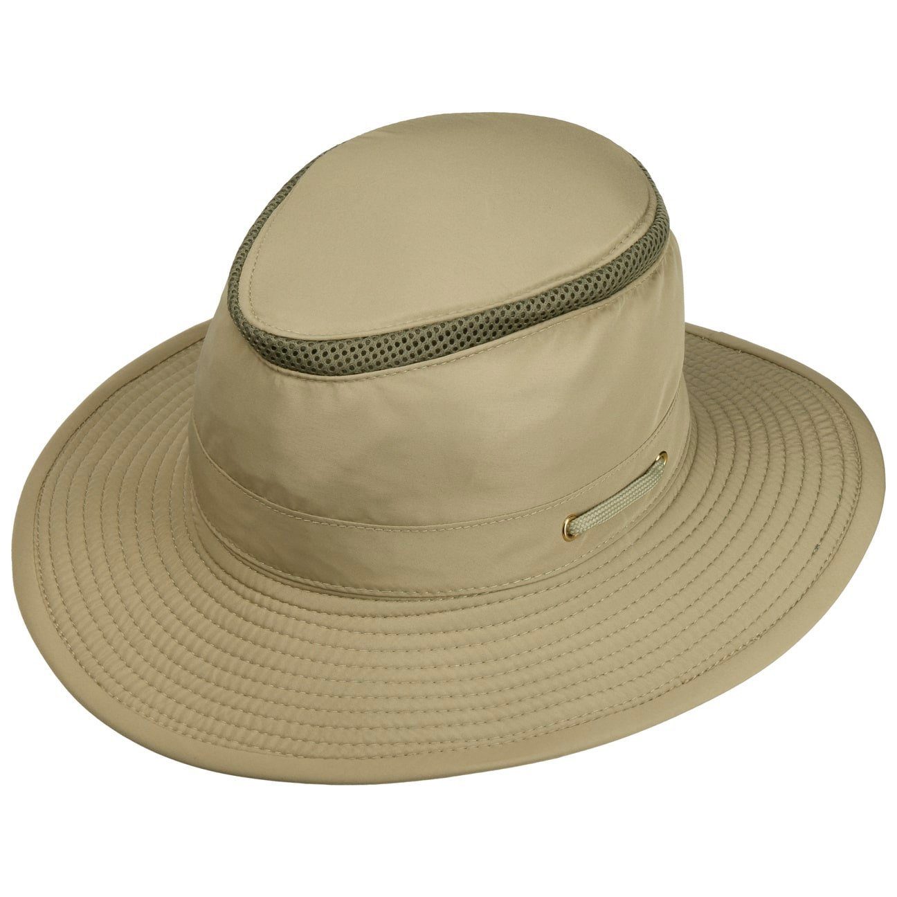 (1-St) Conner khaki mit Kinnband Anglerhut Outdoorhut