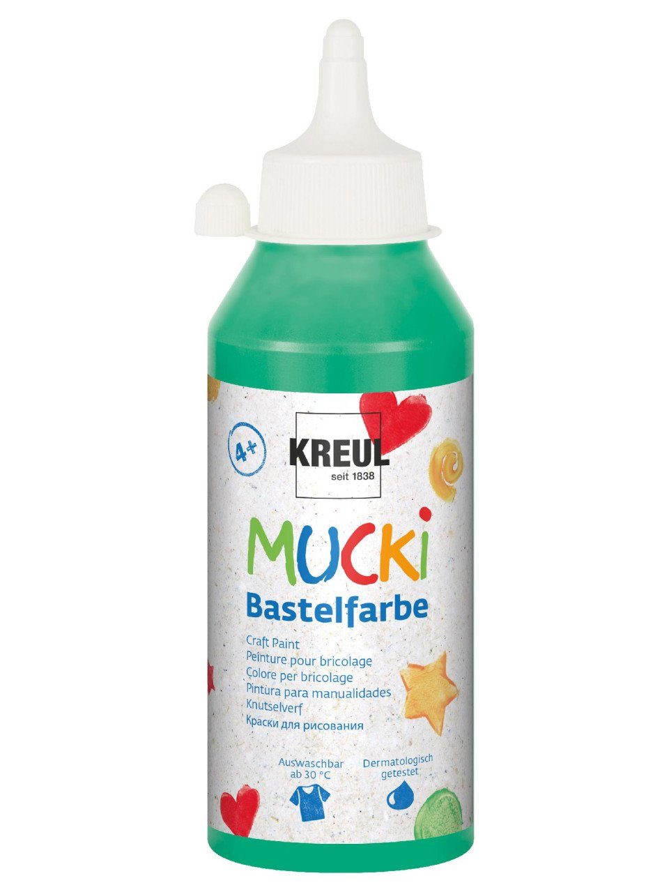 Bastelfarbe Kreul Mucki Bastelfarbe grün 250 ml