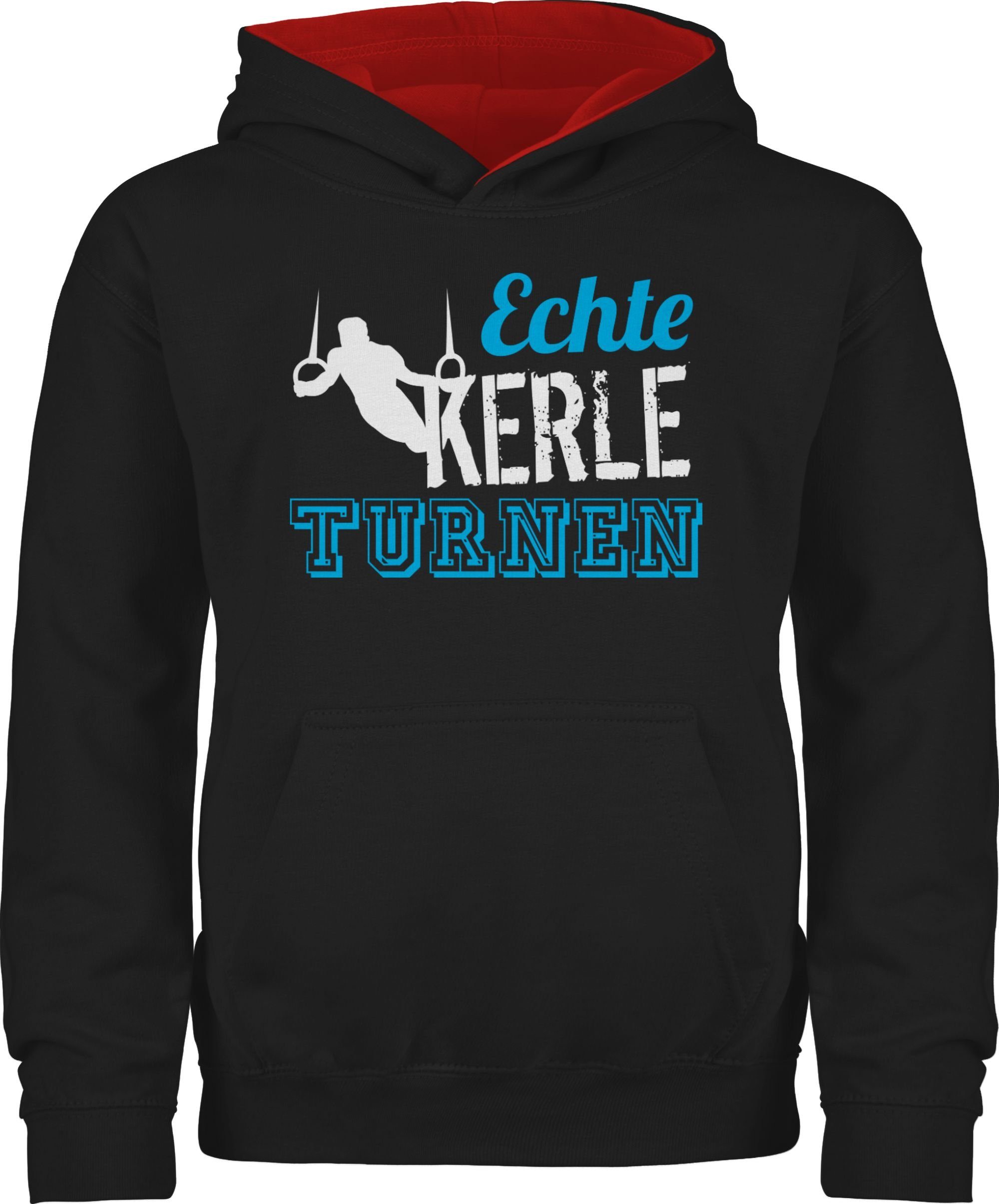 Hoodie Echte Kerle turnen