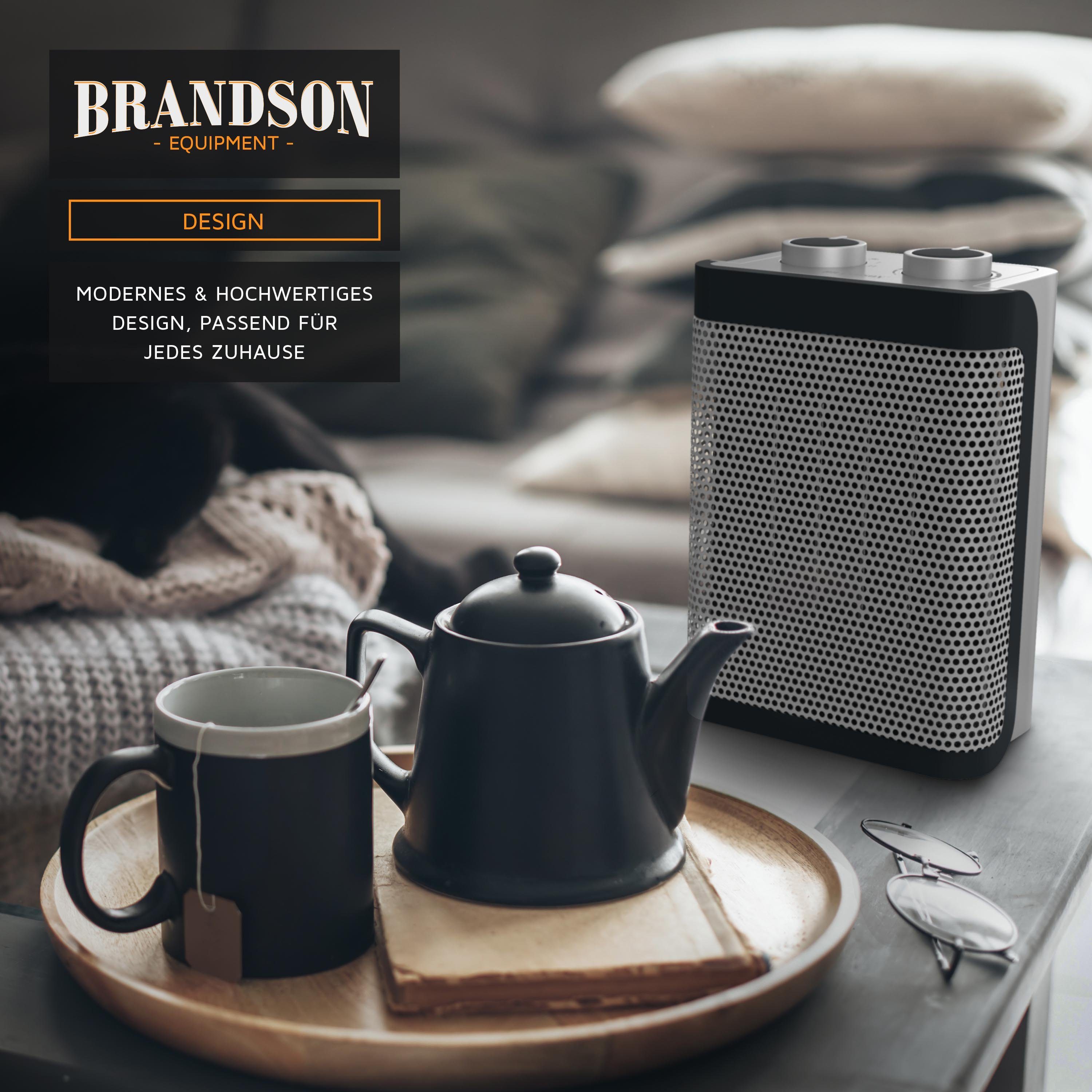 Brandson Keramikheizlüfter Bad Keramikheizgerät mit Temperaturregelung & Ve günstig online kaufen