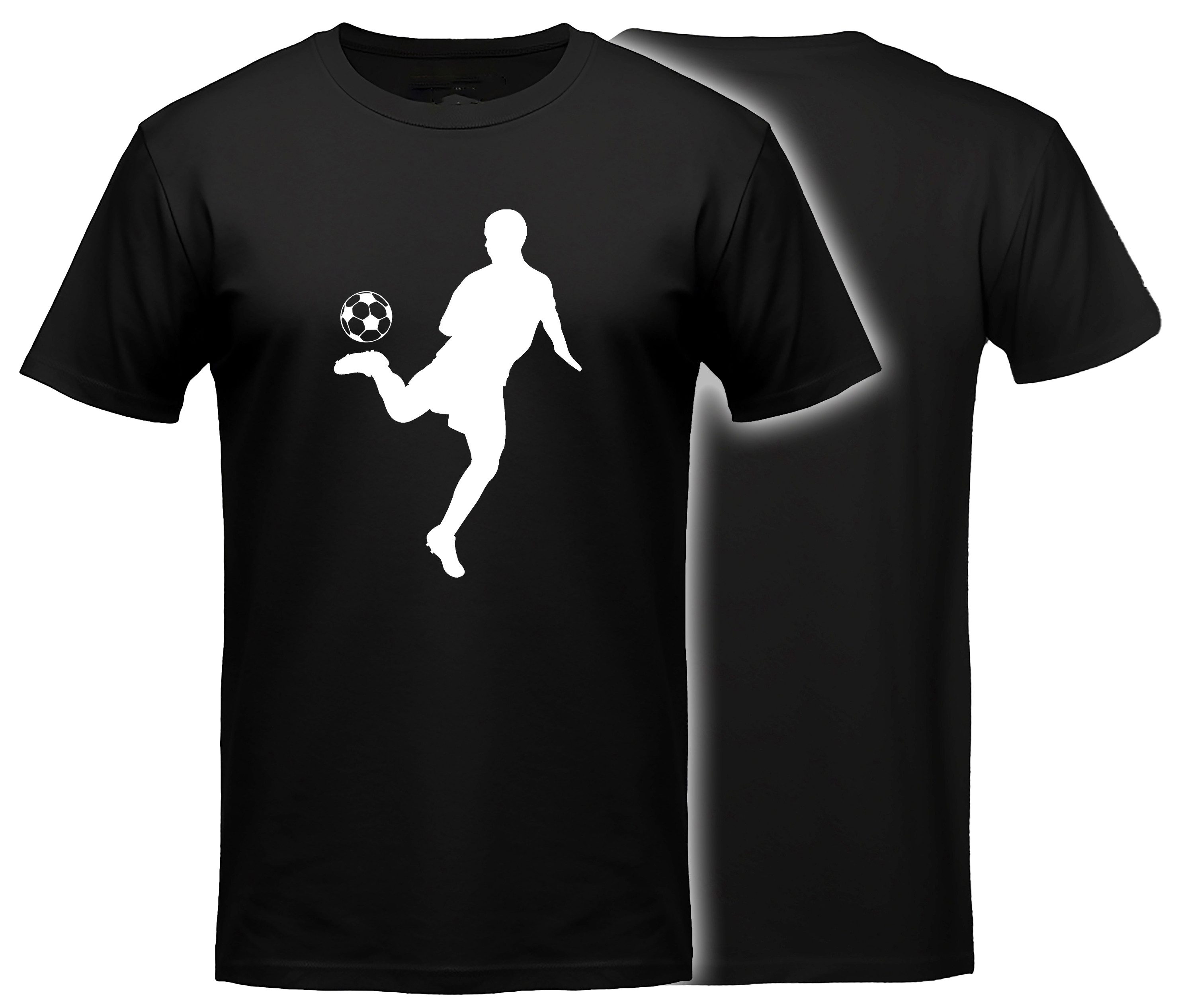 T-Shirt Fussball print shirt