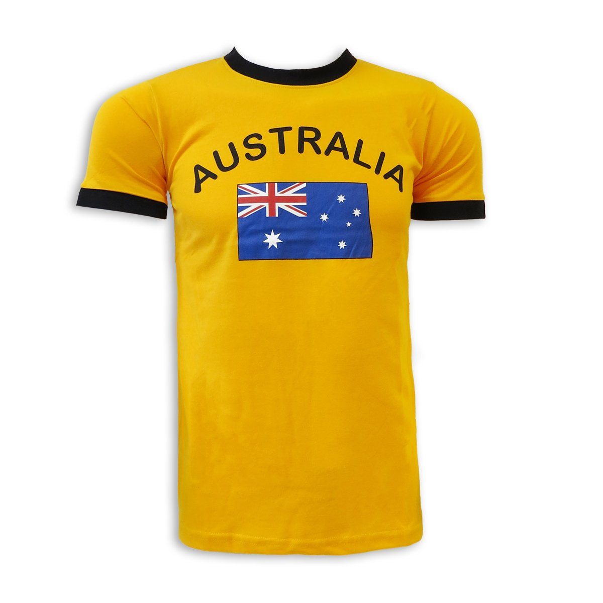 Fan-Shirt "Australia" Herren Fußball Sonia Originelli T-Shirt WM EM T-Shirt Unisex