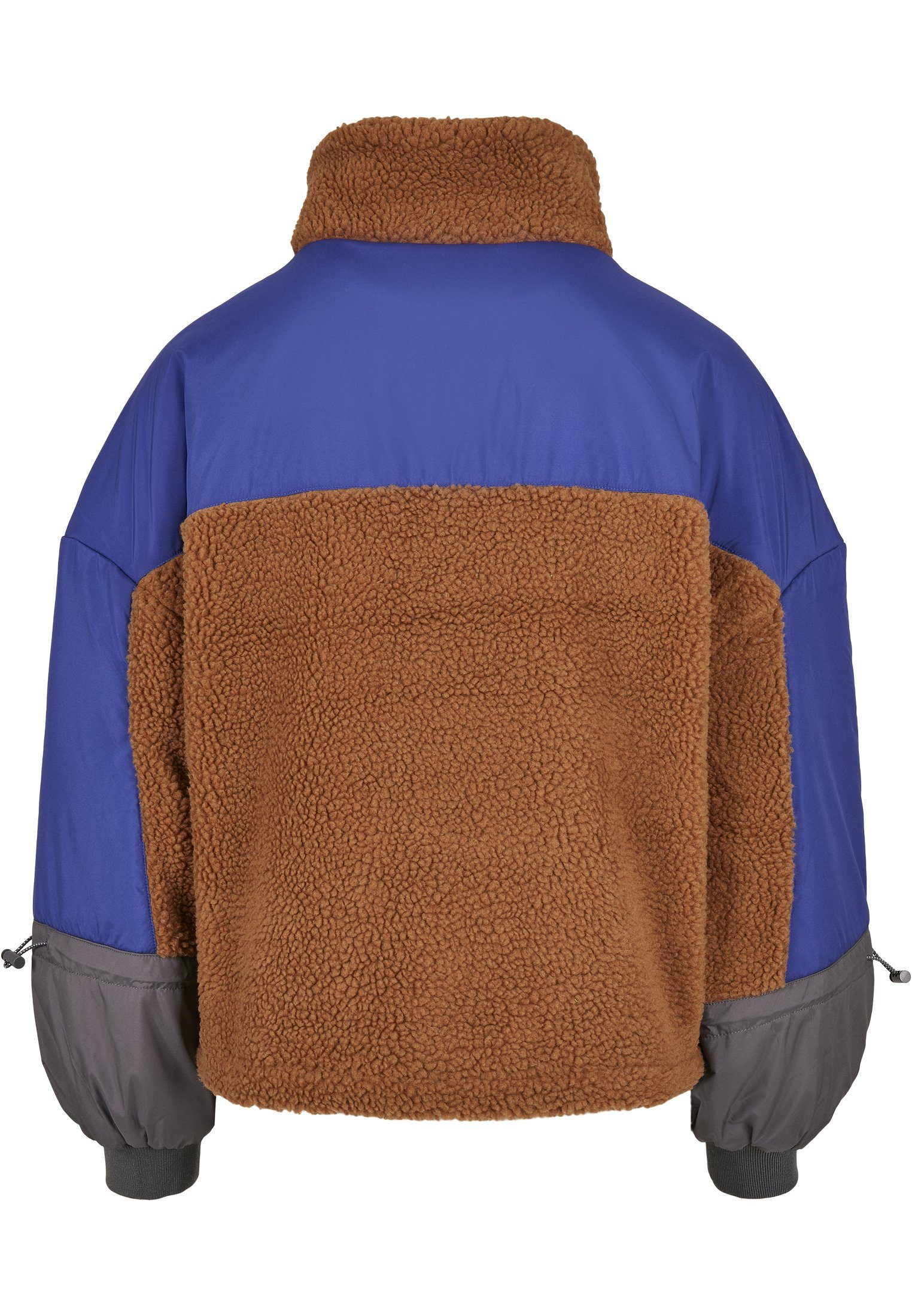 3-Tone CLASSICS Jacket Sherpa Outdoorjacke URBAN (1-St) Over Ladies Pull Frauen