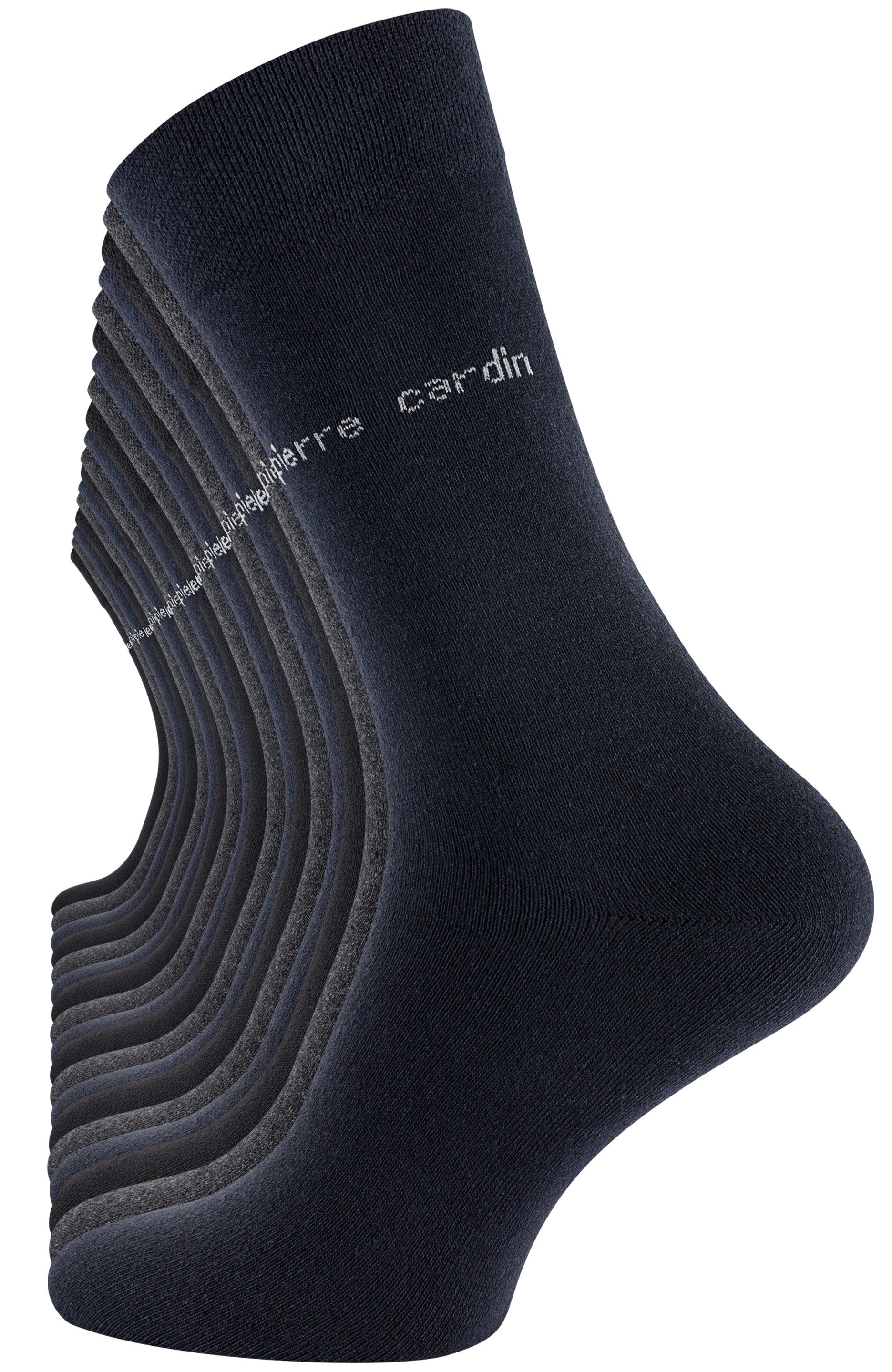 Pierre Cardin Businesssocken (18-Paar) in angenehmer Baumwollqualität