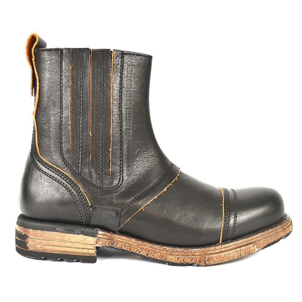 Yellow Cab UTAH 8 A Stiefel Schwarz