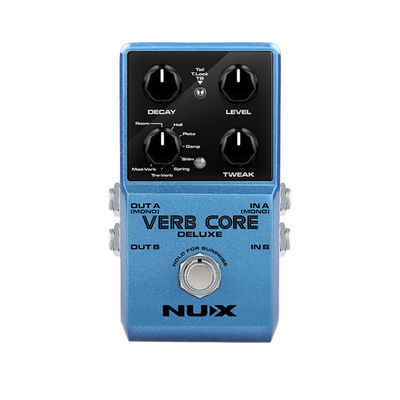 Nux Musikinstrumentenpedal, Verb Core Deluxe - Effektgerät für Gitarren