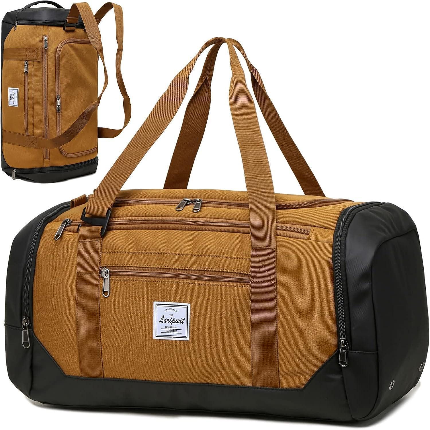 Reisetasche Reisetasche Sporttasche 40L Mittelgroß mit Schuhfach und