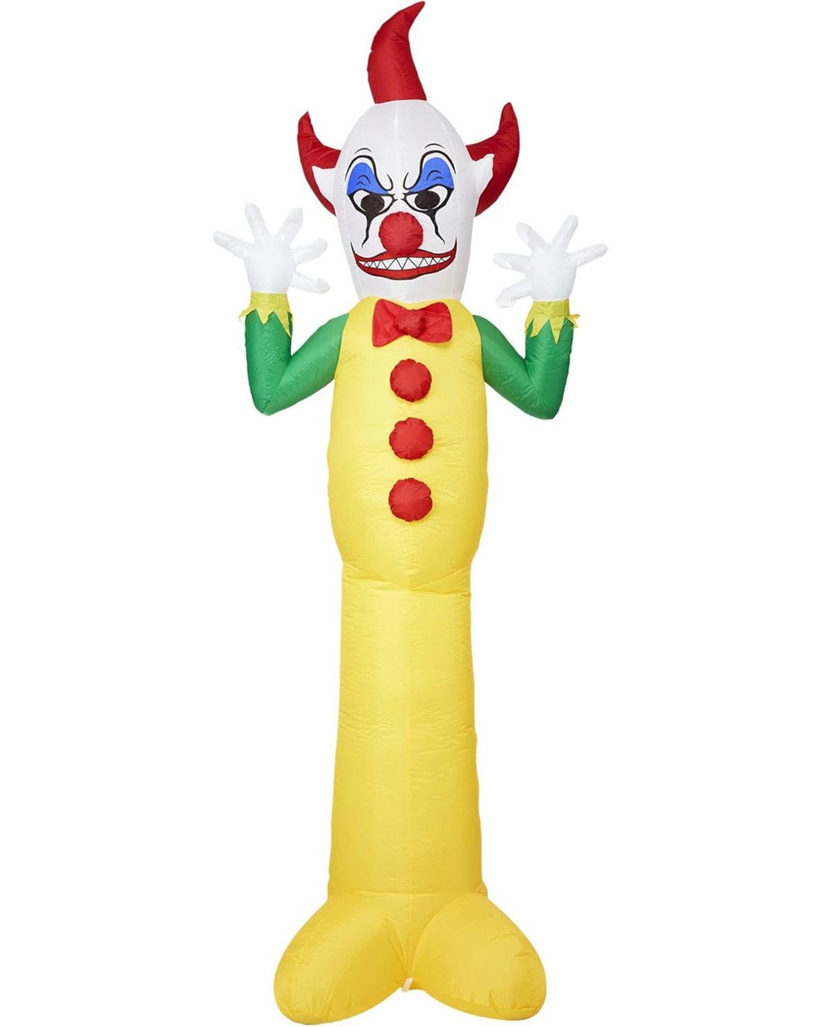 Dekoobjekt Halloween Dekoration Aufblasbarer Clown für den Außenbereich (3m)