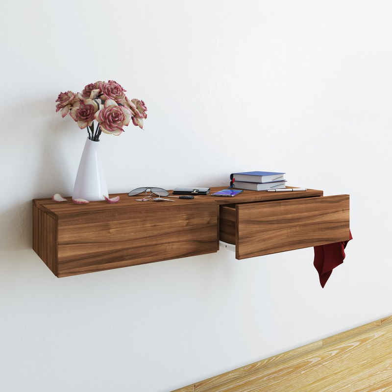 VCM Garderobenschrank »Holz Dielenmöbel Wandschublade Blado-2«