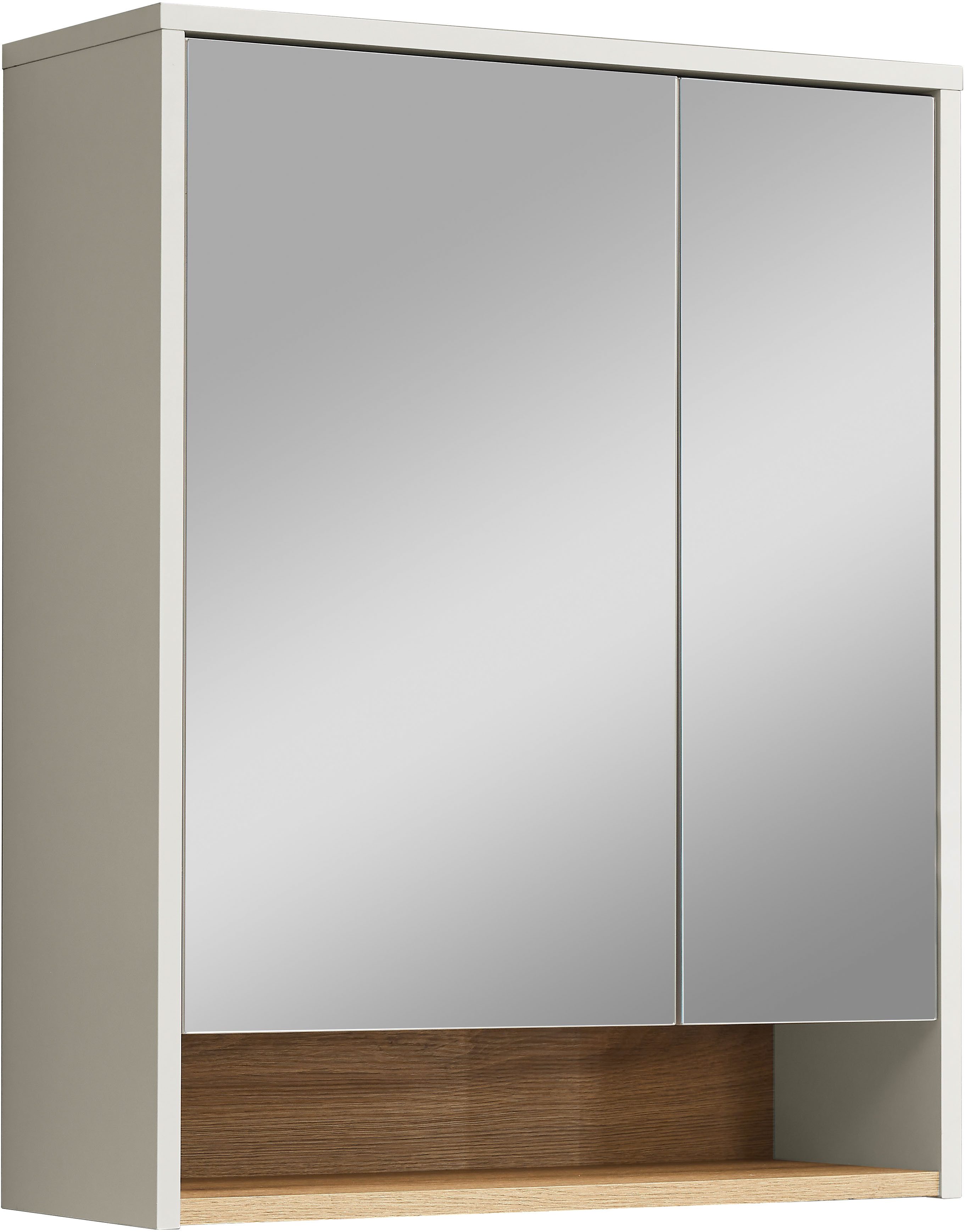 BASIC by Balculina Spiegelschrank Linea (1-St) Breite 60cm, Melaminbeschichtung