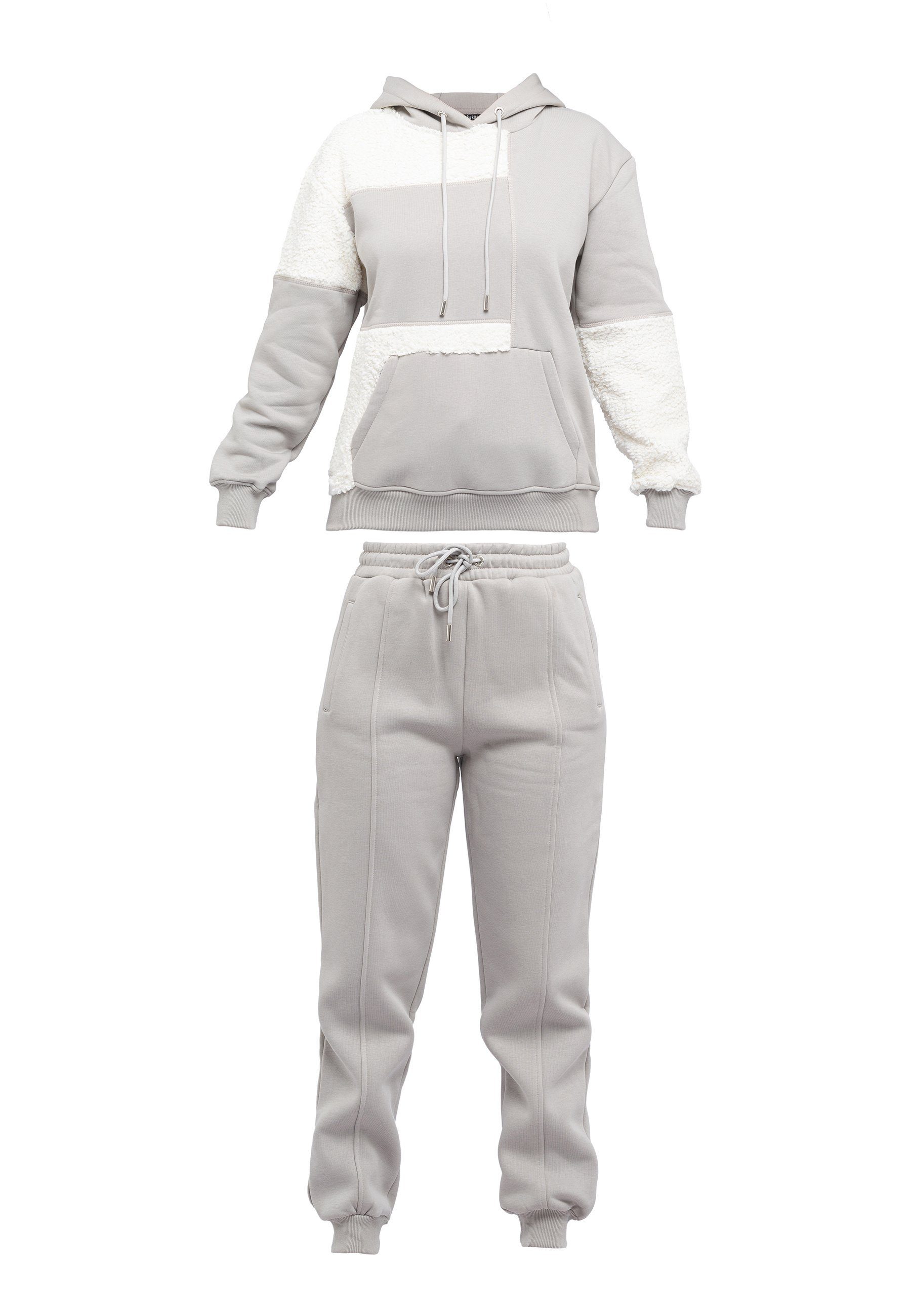 Tom Barron Freizeitanzug Damen-Freizeit Trainingsanzug mit Kapuze, mit modernem Design
