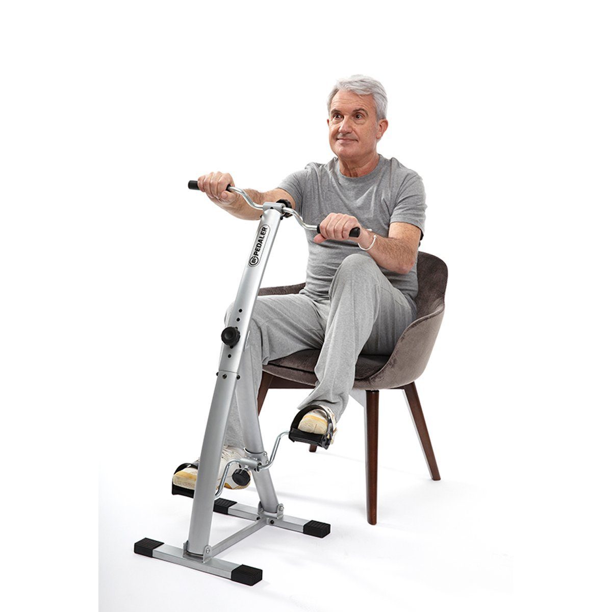 Bewegungstrainer sitzen Magnetarmband), Arme Gymform® oder mit Heimtrainer Sport Bi ohne Senioren, (mit und Beine, Pedaler im Computer, für