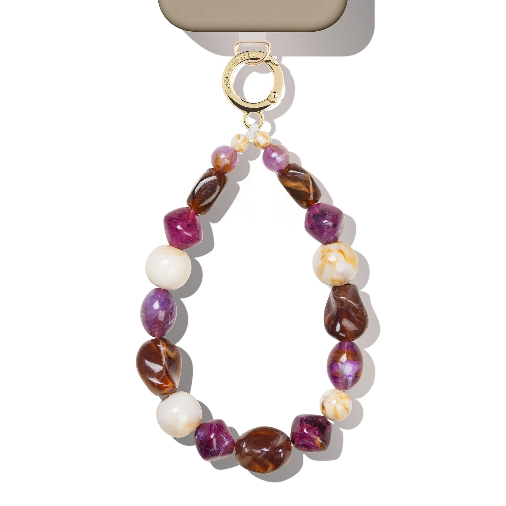 iDeal of Sweden Smartphone-Tragegurt iDeal of Sweden Wristlet Strap - Boho Desert Plum, (1-tlg)