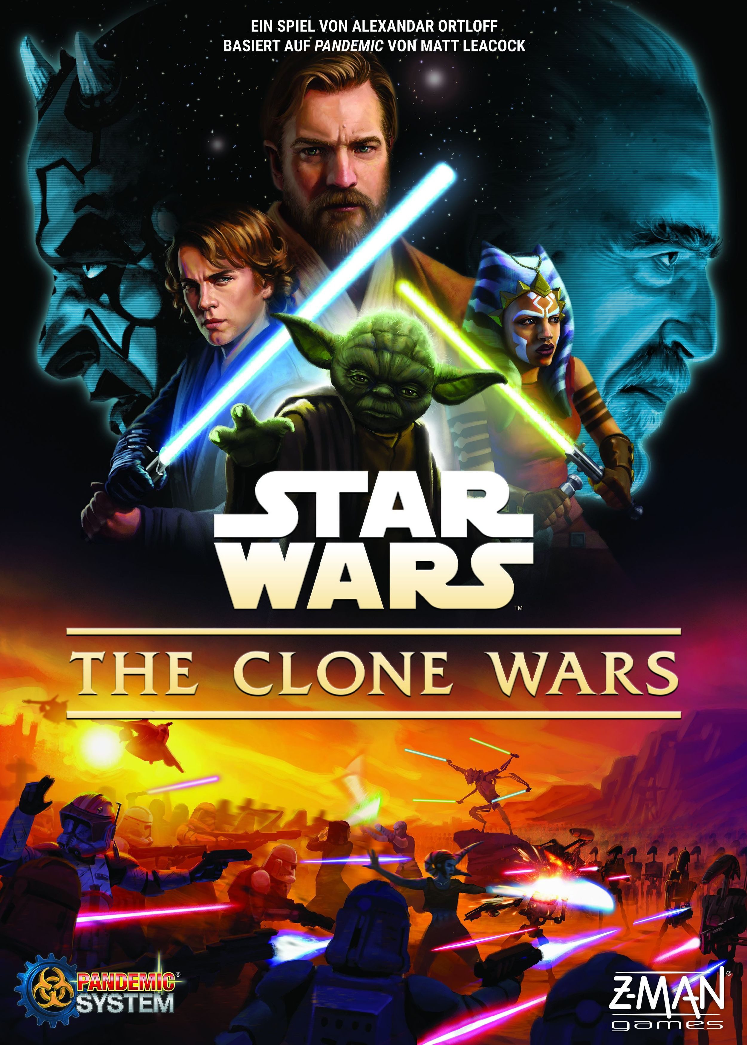 Asmodee Spiel Z-Man Games - Star Wars The Clone Wars