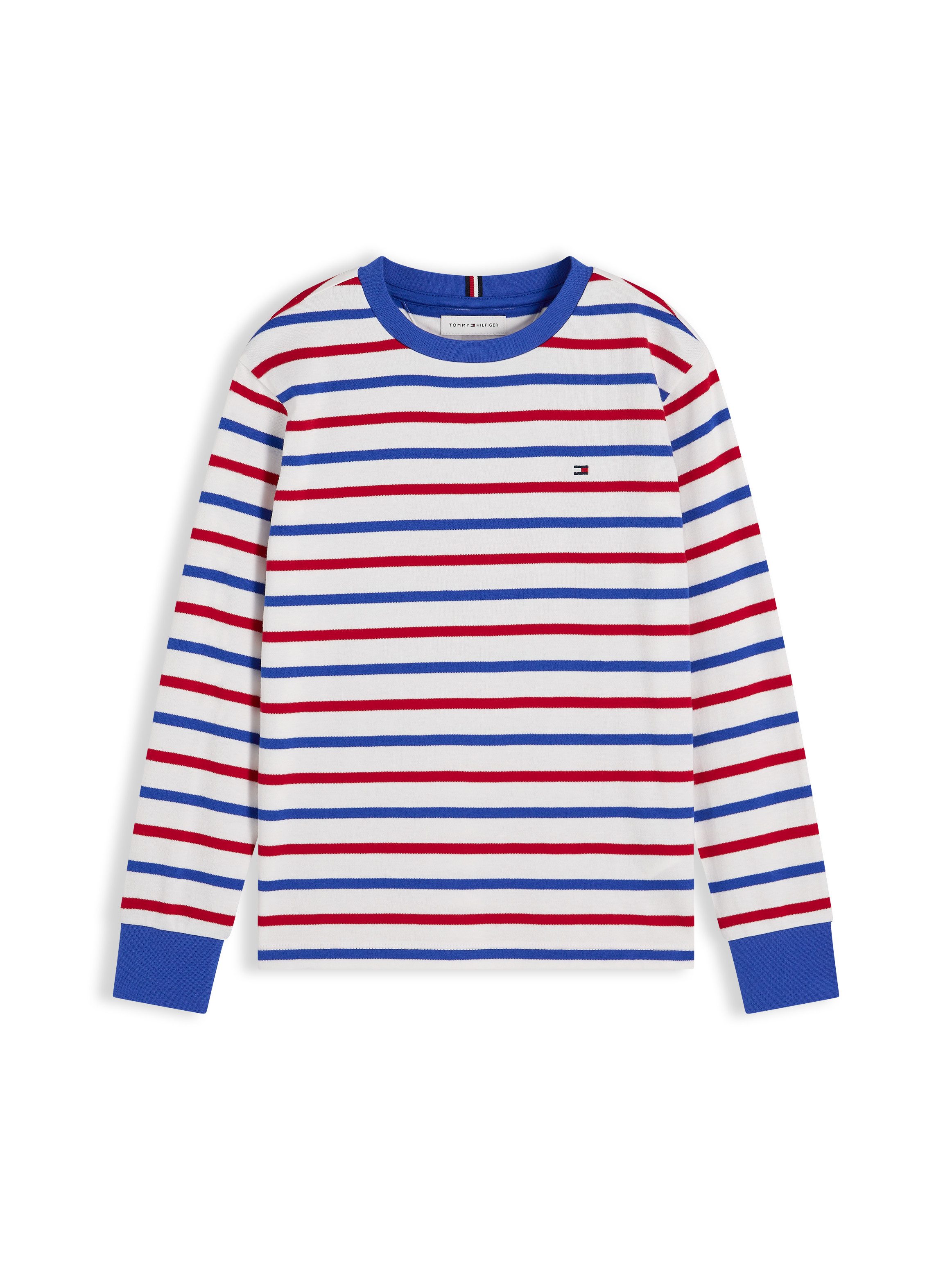 Tommy Hilfiger Langarmshirt Kinder bis 16 Jahre mit Rundhalsausschnitt – Bild 5 von 5