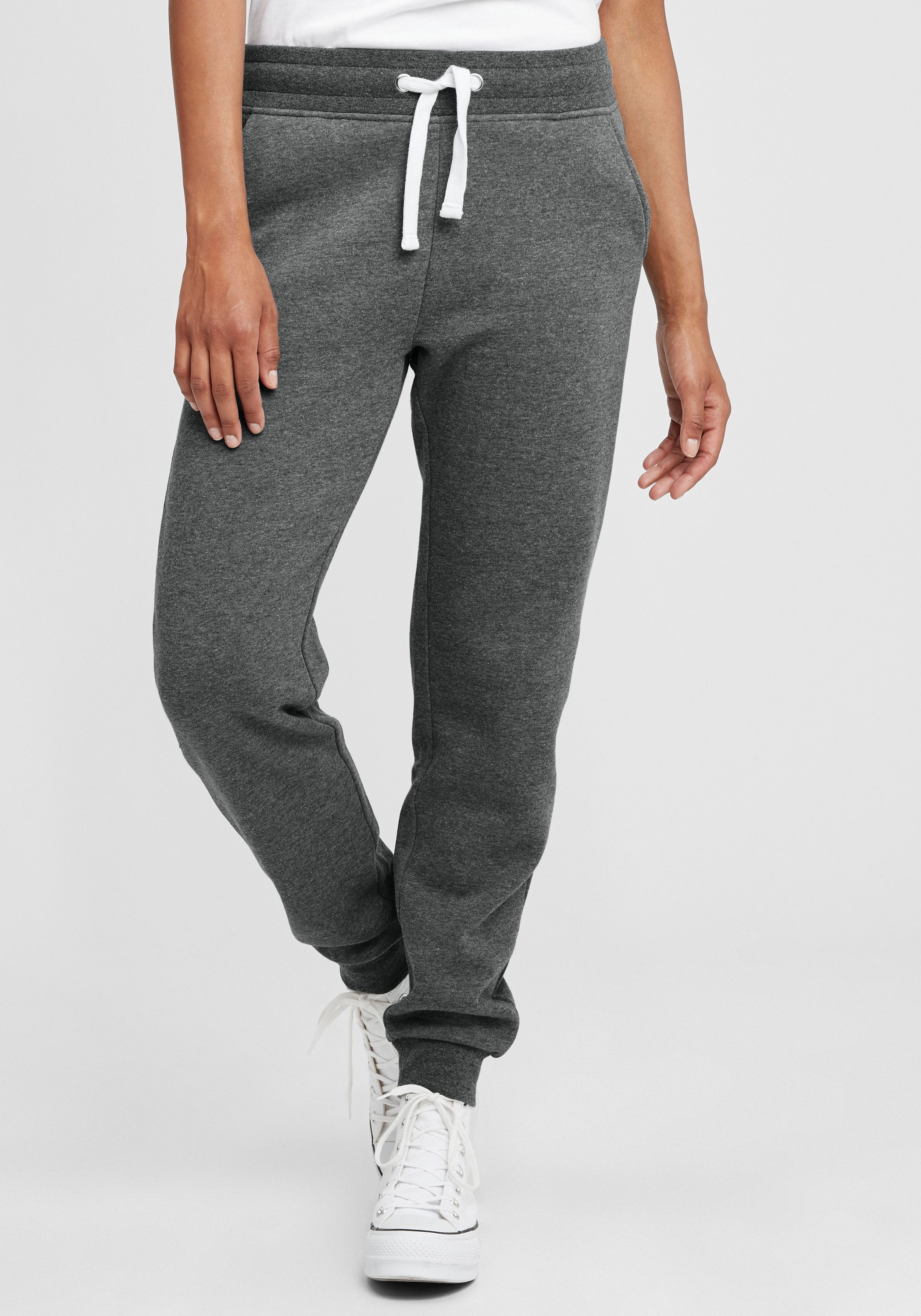 OXMO Sweathose OXOlivia Lange Hose mit weicher Fleece Innenseite günstig online kaufen