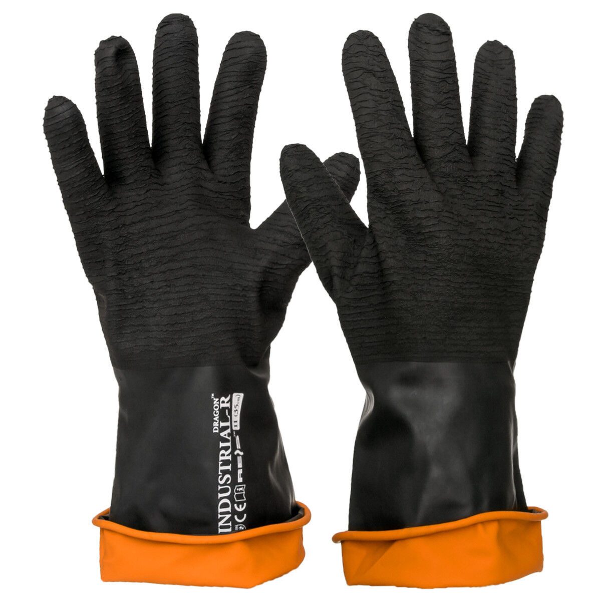 Arbeitshandschuhe Gummihandschuhe Arbeitshandschuhe Schutzhandschuhe Latex35cm