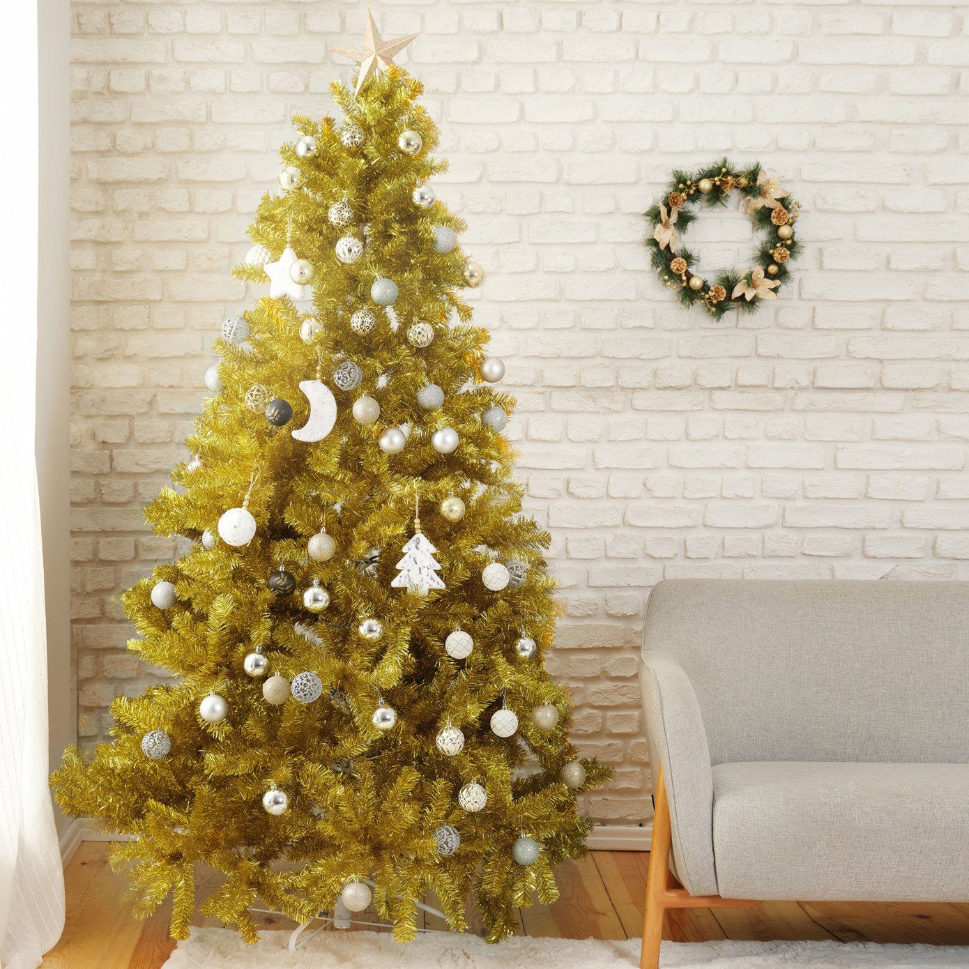 Karaca Künstlicher Weihnachtsbaum »Karaca Goldener Weihnachts