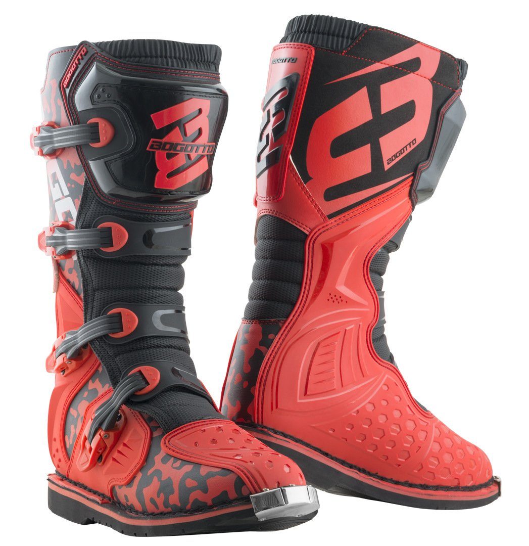 Bogotto MX-3 Camo Motocross Stiefel Motorradstiefel