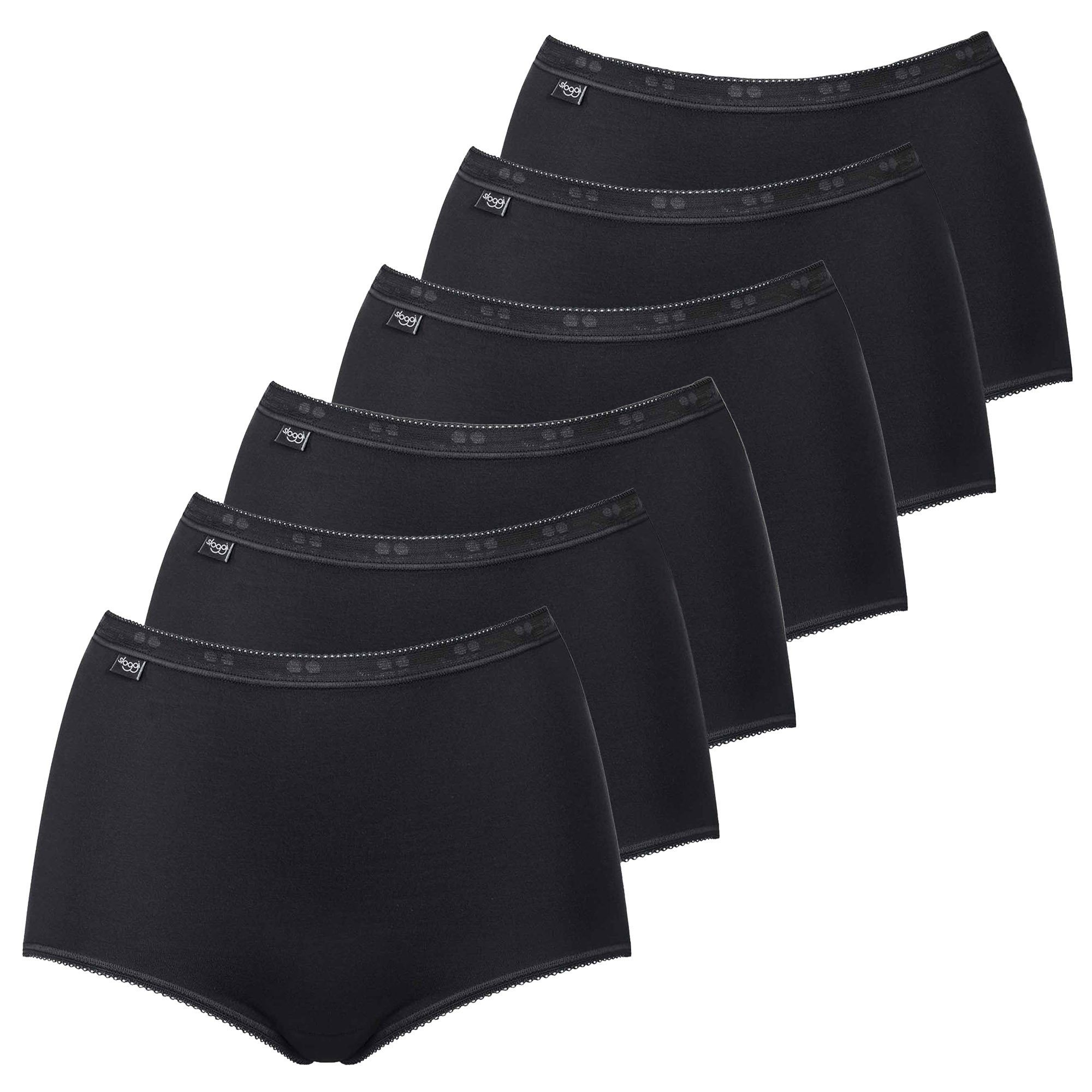 Slip Damen Slip 6er Pack Baumwolle