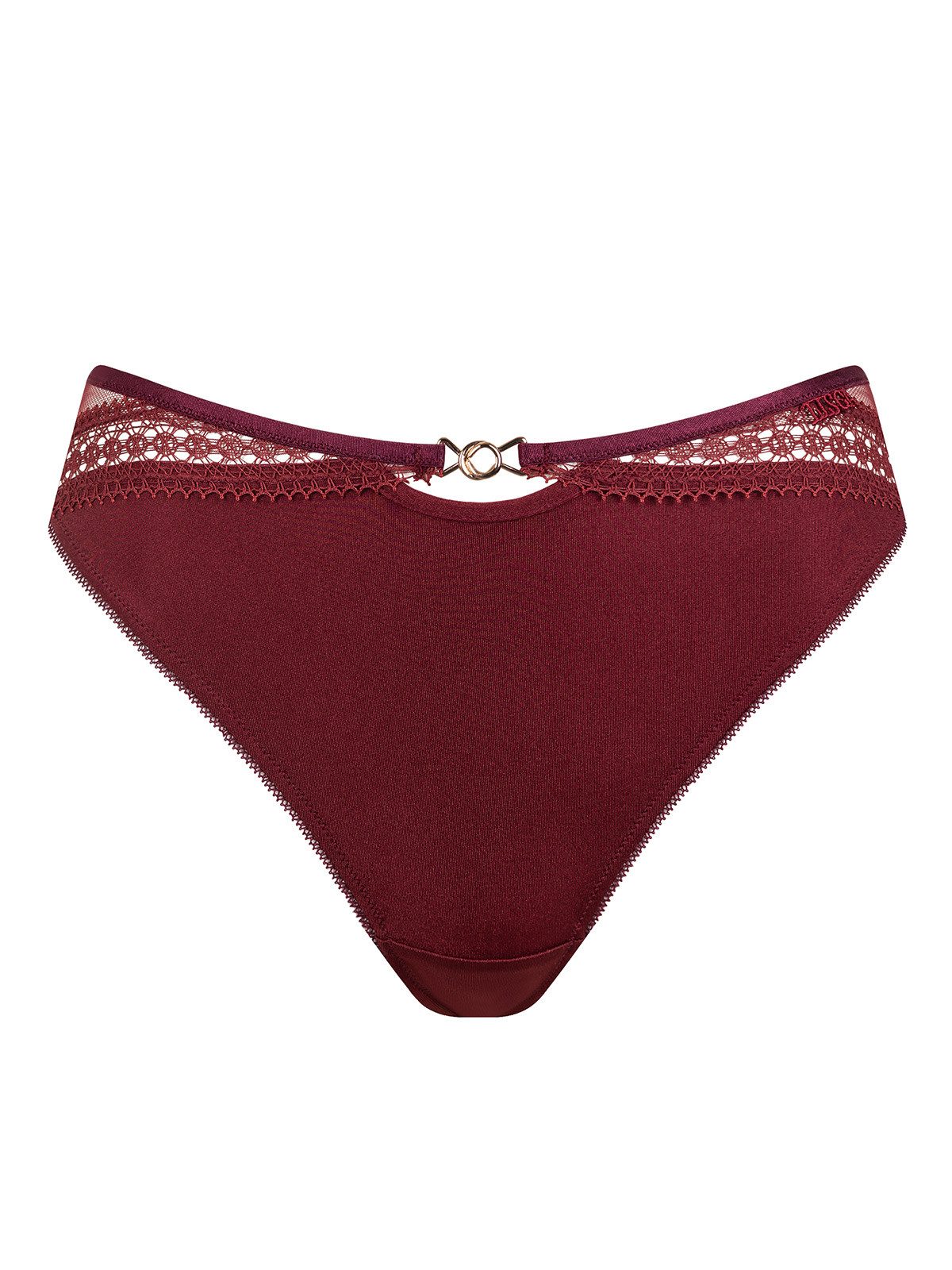 String Damen Italienischer Slip, High-Leg Adventure