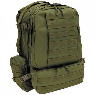 MFH Trekkingrucksack Ital. Rucksack, oliv, Tactical-Modular (Packung)
