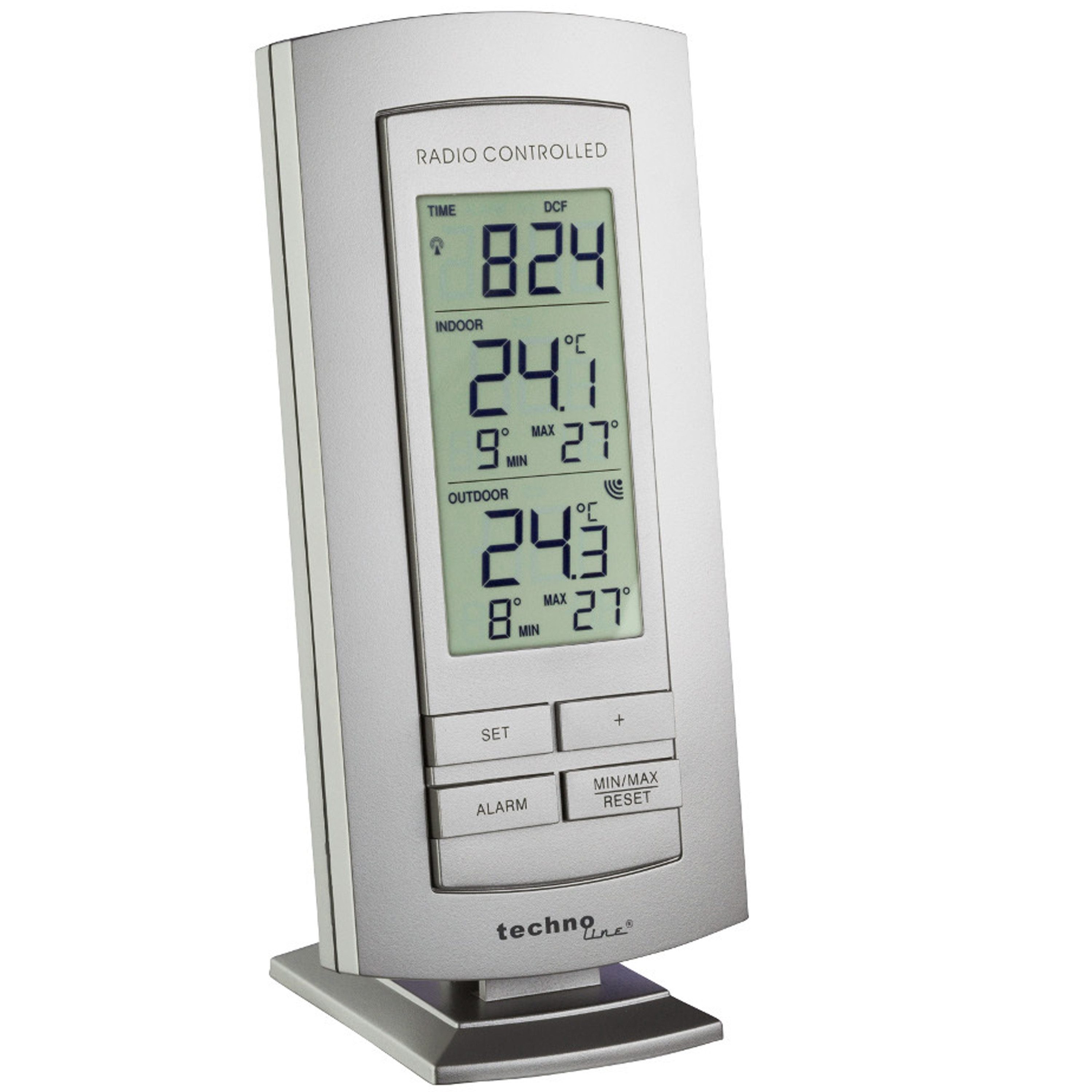 technoline WS 9140 digitales Funkthermometer Funkwetterstation mit Außensensor Funkwetterstation