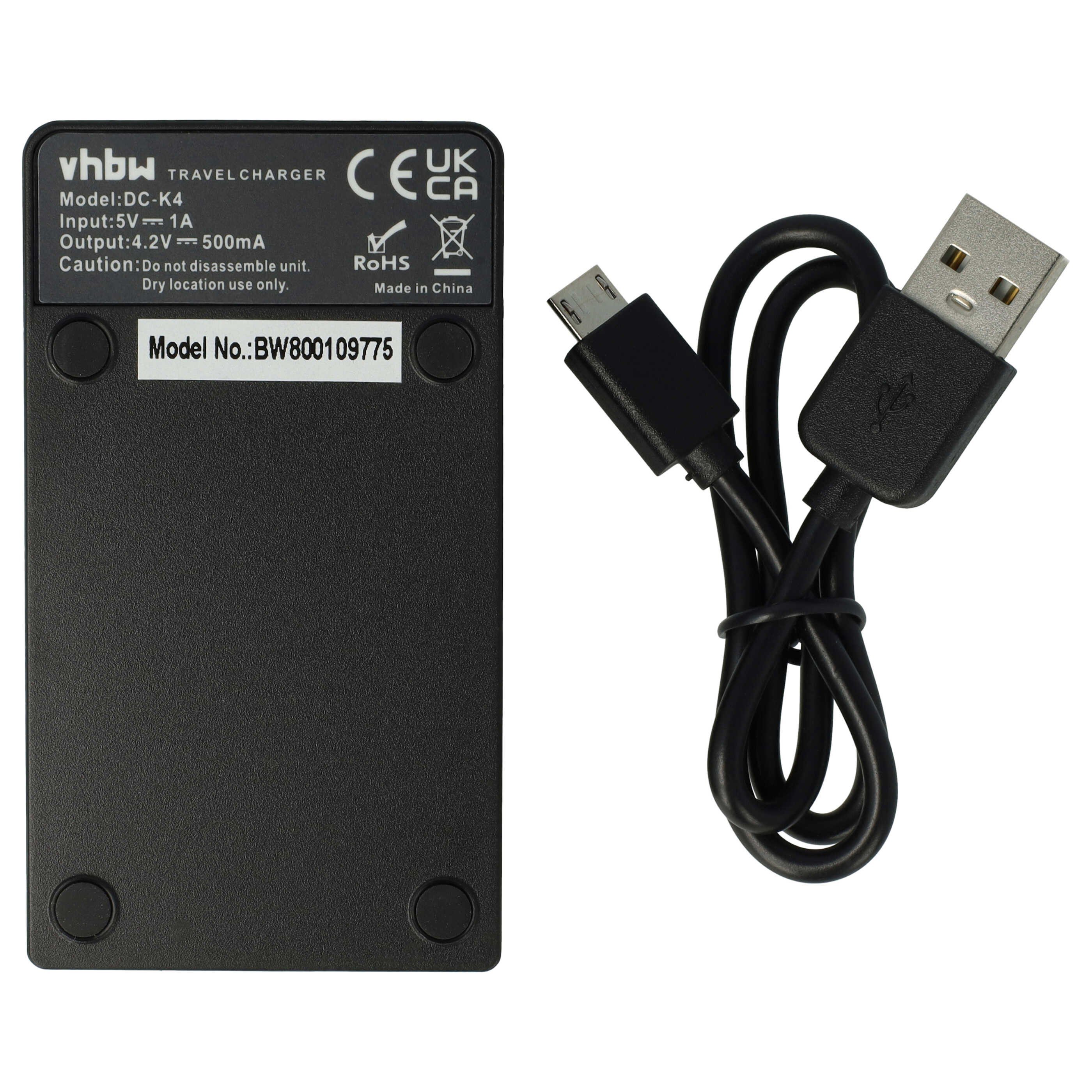 vhbw passend für Nikon Coolpix 3700, 5200, 4200, 5900, P100, P3, 7900, Kamera-Ladegerät