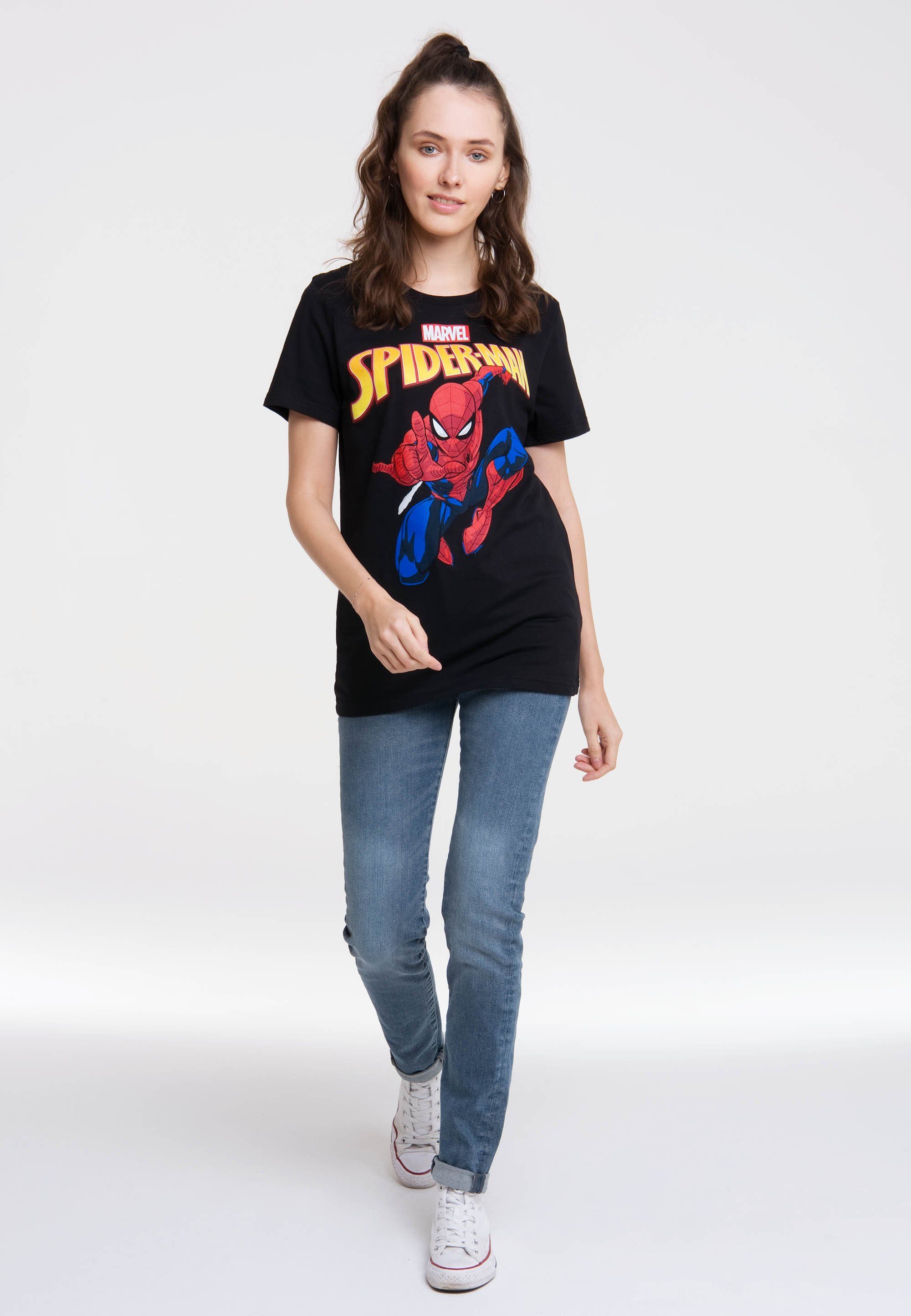Spider-Man LOGOSHIRT T-Shirt Marvel Print
