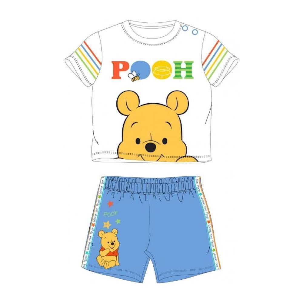 Shirt & Hose Winnie Puuh Baby-Bekleidungsset für Jungen, Kurzarm, Gr. 62–86