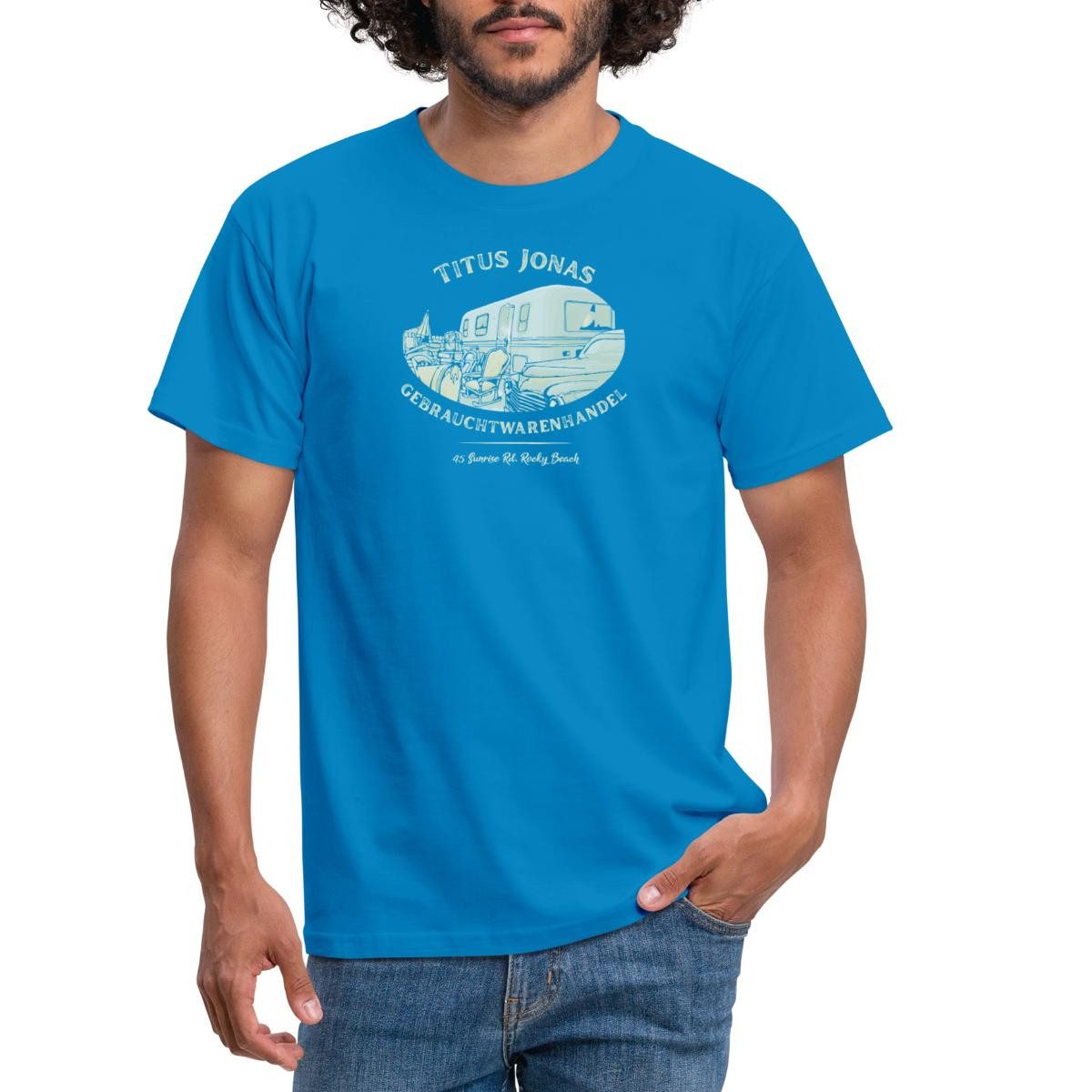 Spreadshirt T-Shirt Die Drei Fragezeichen Titus günstig online kaufen