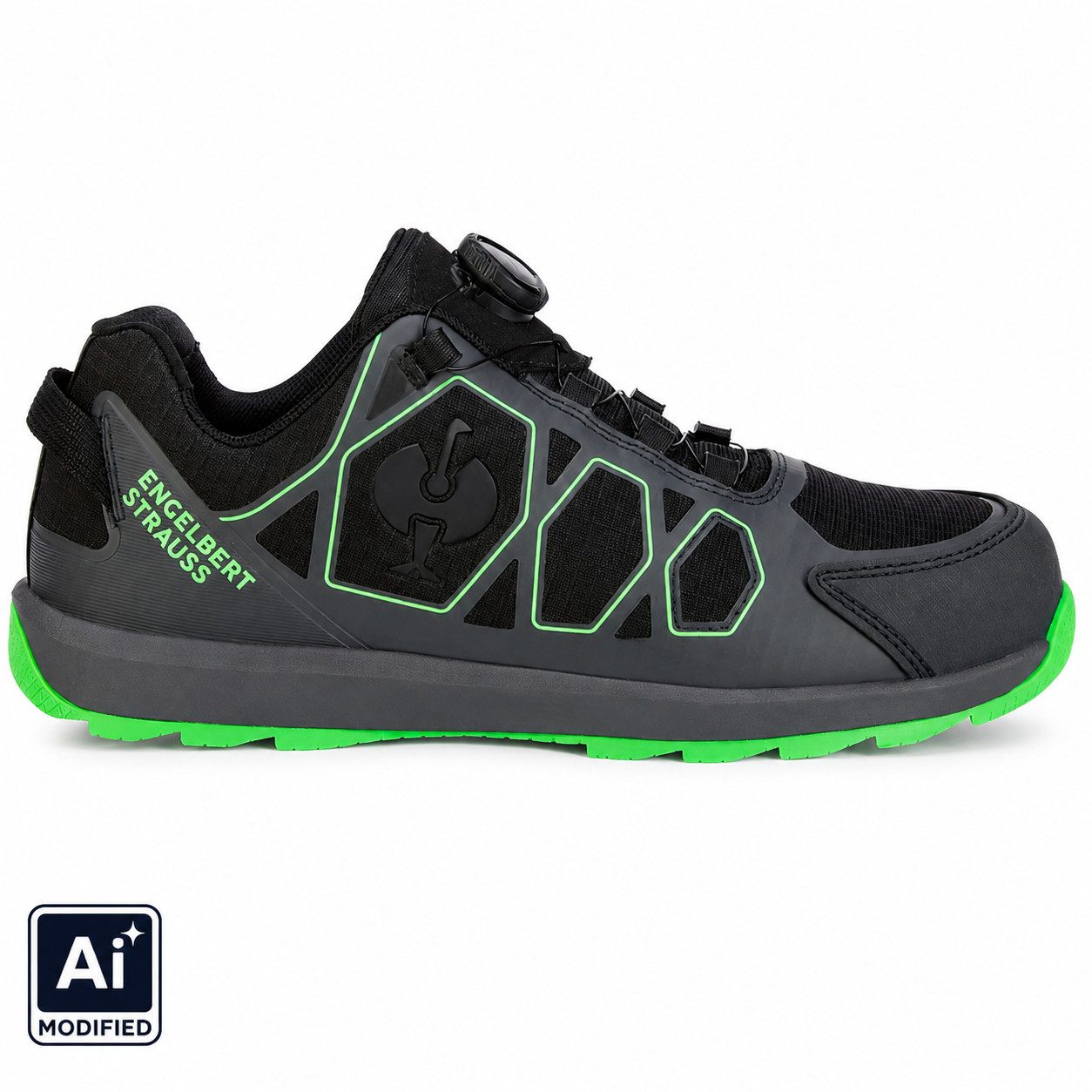 Engelbert Strauss Strauss e.s. Baham II Low S1 Sicherheitshalbschuhe Herren Stahlkappe Sicherheitsschuh lederfrei