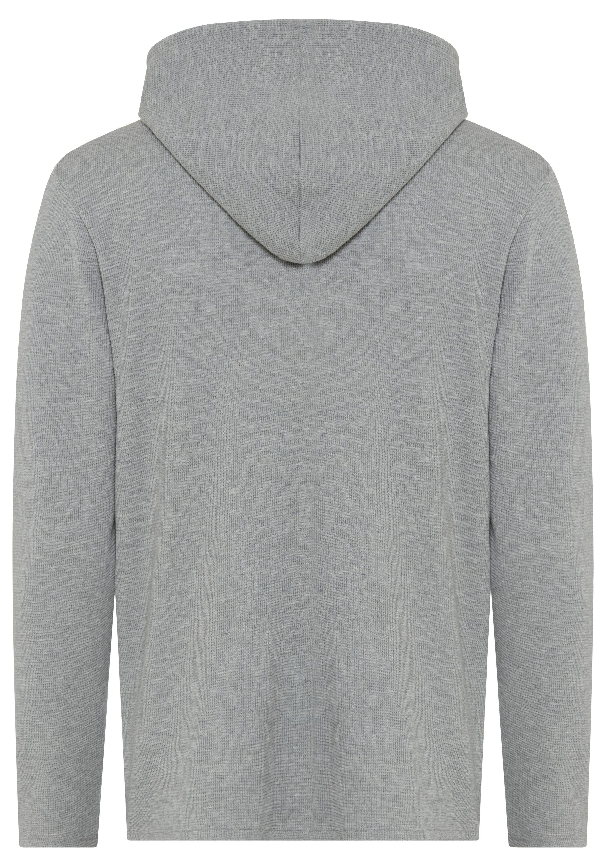 BOSS Hoodie Waffle LS-Shirt H