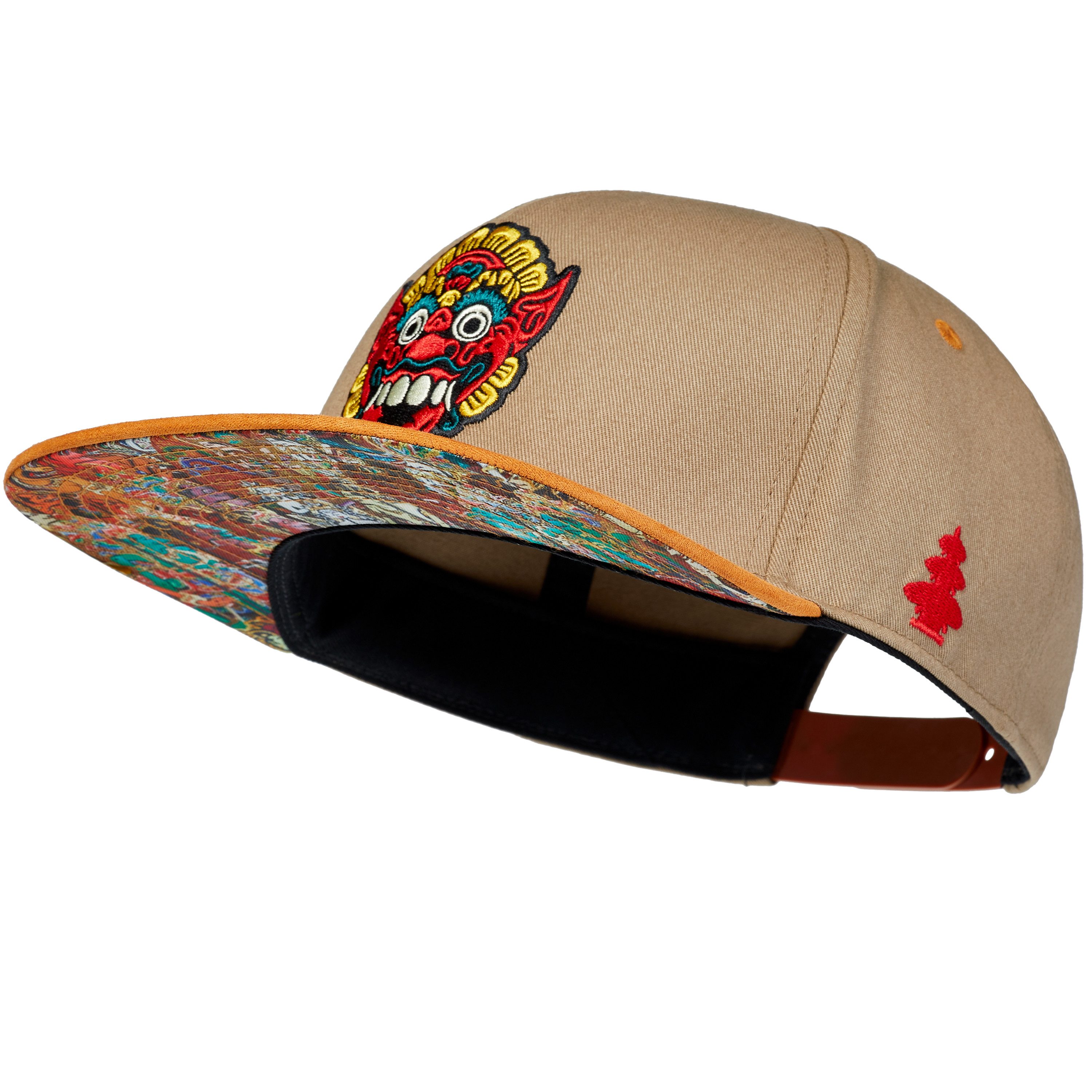 Cadency Snapback Cap Bali Basecap mit geradem Schirm, Einheitsgröße, Unisex