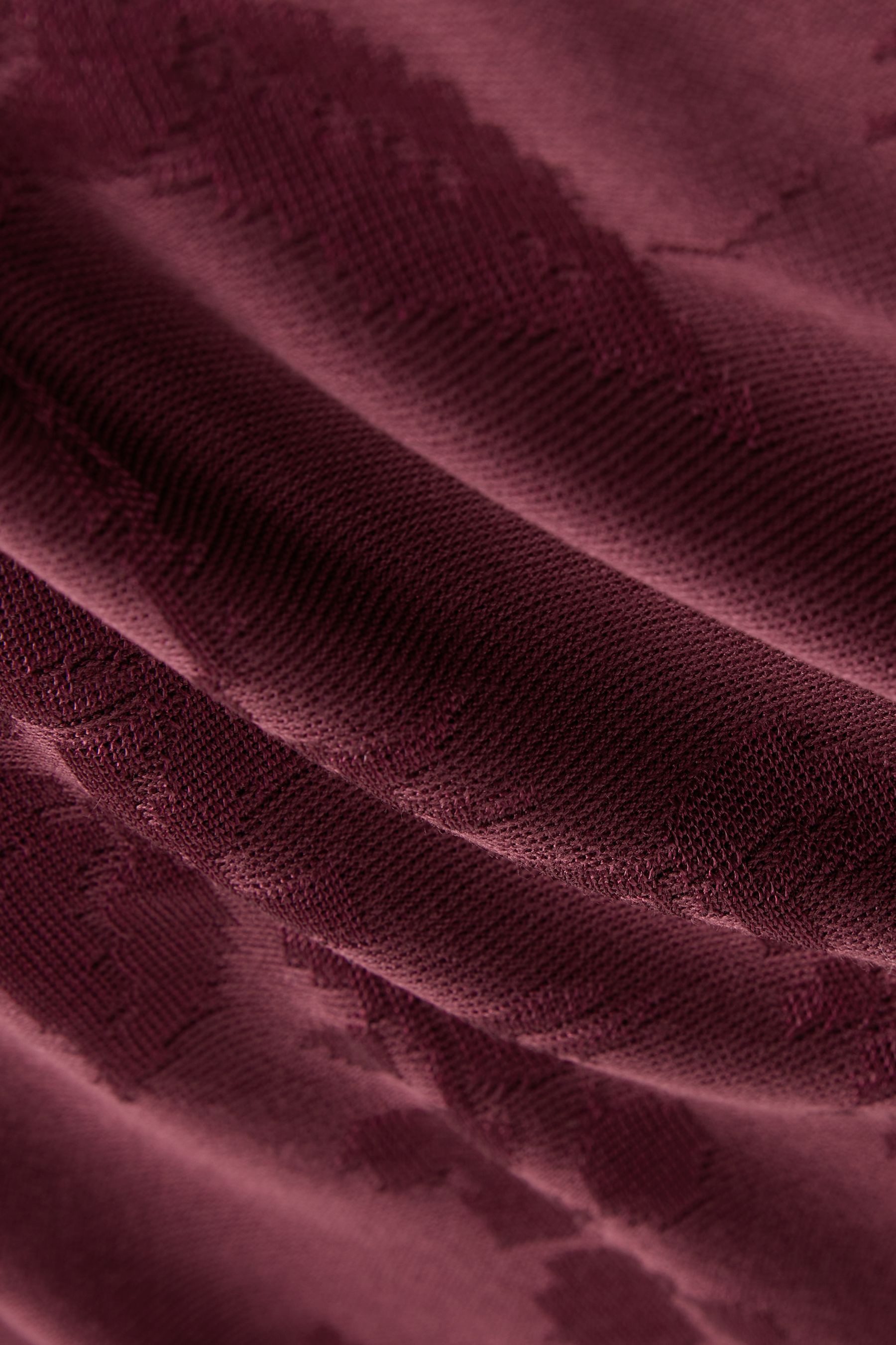 Next Palazzohose Jacquard-Hose mit weitem Bein (1-tlg)