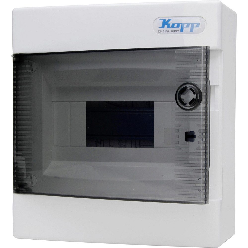 Kopp Распределителиbox Kopp 350915041 Распределителиkasten Anzahl Teilungen = 8 Anzahl Reihen =