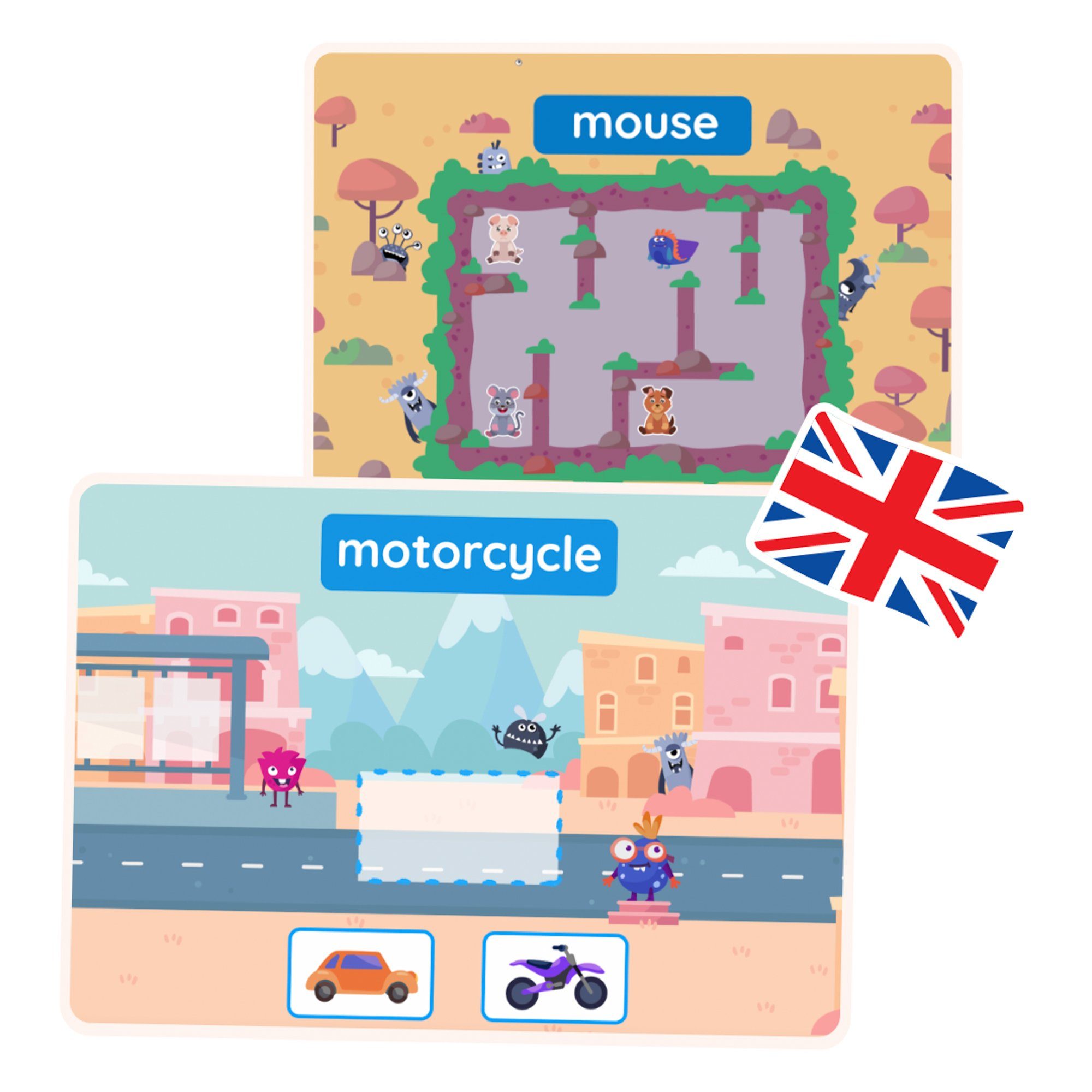 Edurino Lernspielzeug Niki Lernfigur Erstes Englisch I Über 150 Wörter I ab 4 Jahren