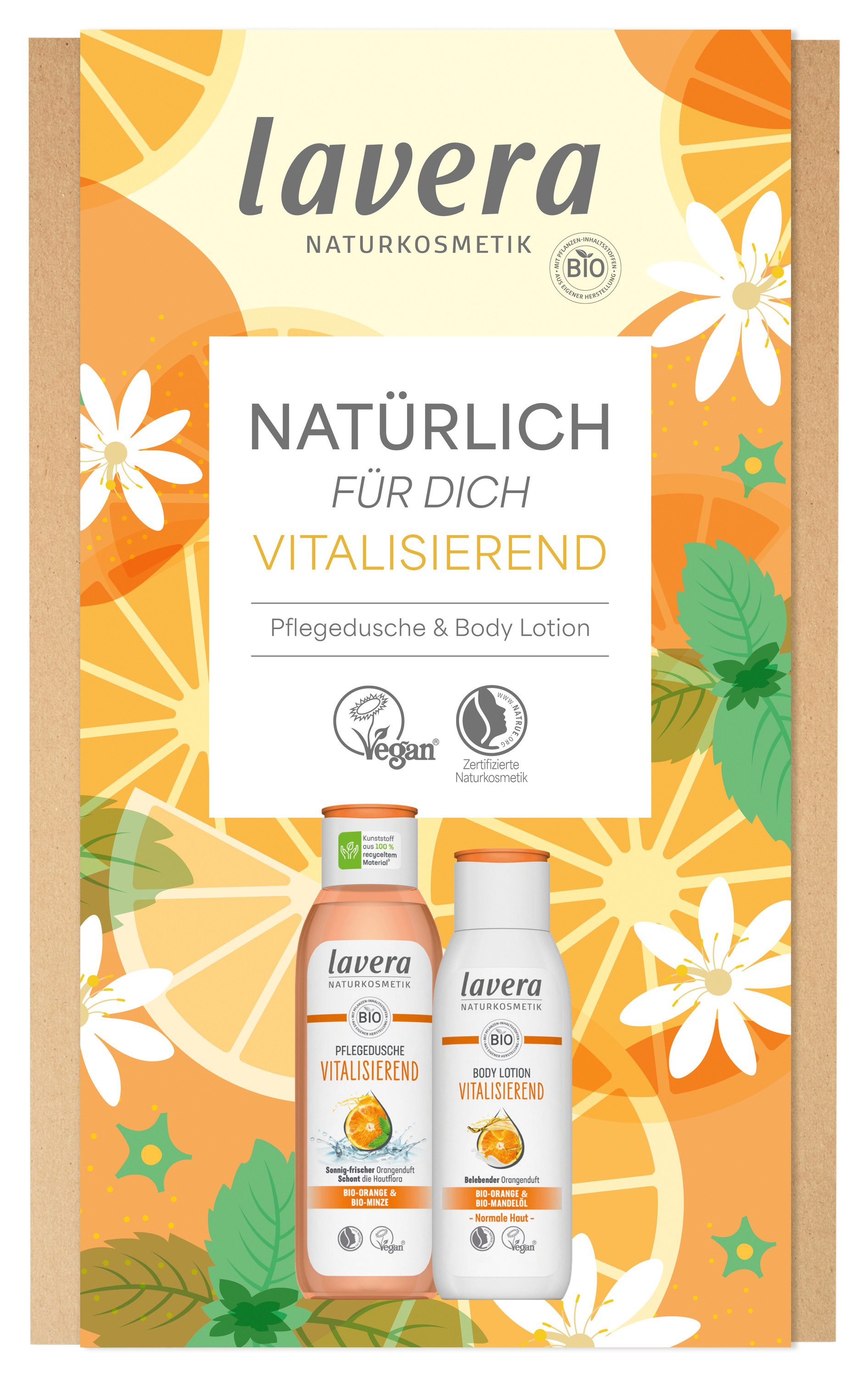 lavera Pflege-Geschenkset Geschenkset Natürlich für Dich Vitalisierend