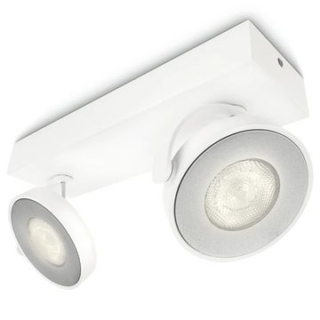 Philips Deckenleuchten myLiving LED-Strahler Clockwork 2x4,5 W Weiß 531723116