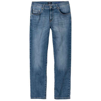 Pionier Stretch-Jeans Große Größen Herren Stretch-Jeans Rando blue used buffies Pioneer