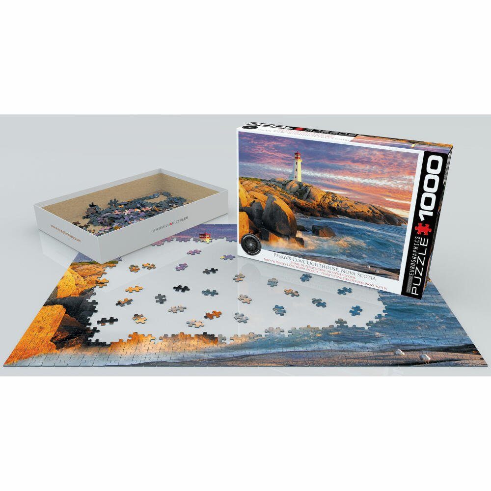 EUROGRAPHICS Cove Puzzleteile 1000 Leuchtturm, Peggys Puzzle