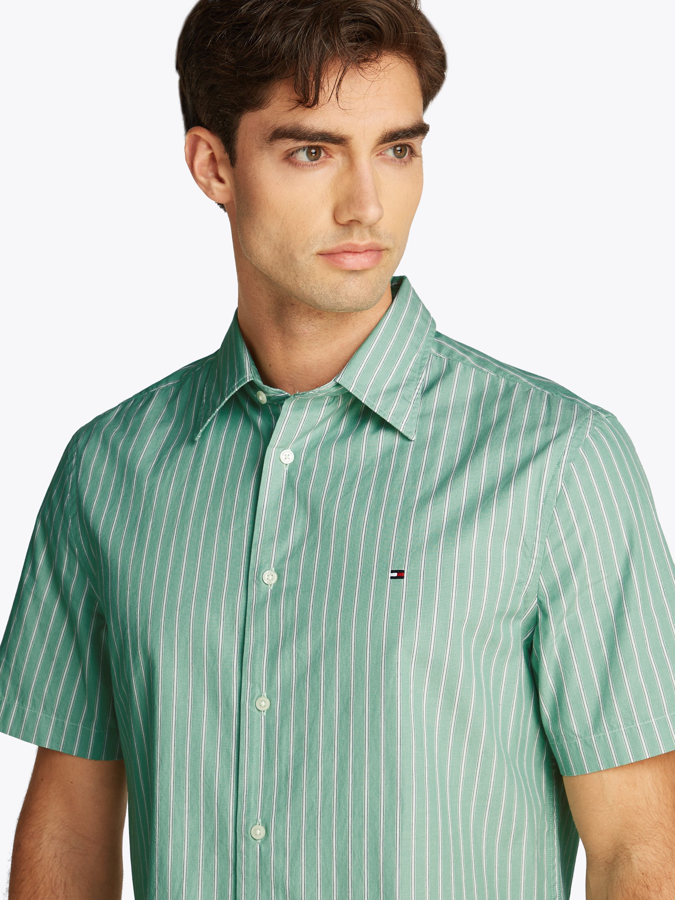 Tommy Hilfiger Kurzarmhemd FLEX POPLIN RETRO günstig online kaufen